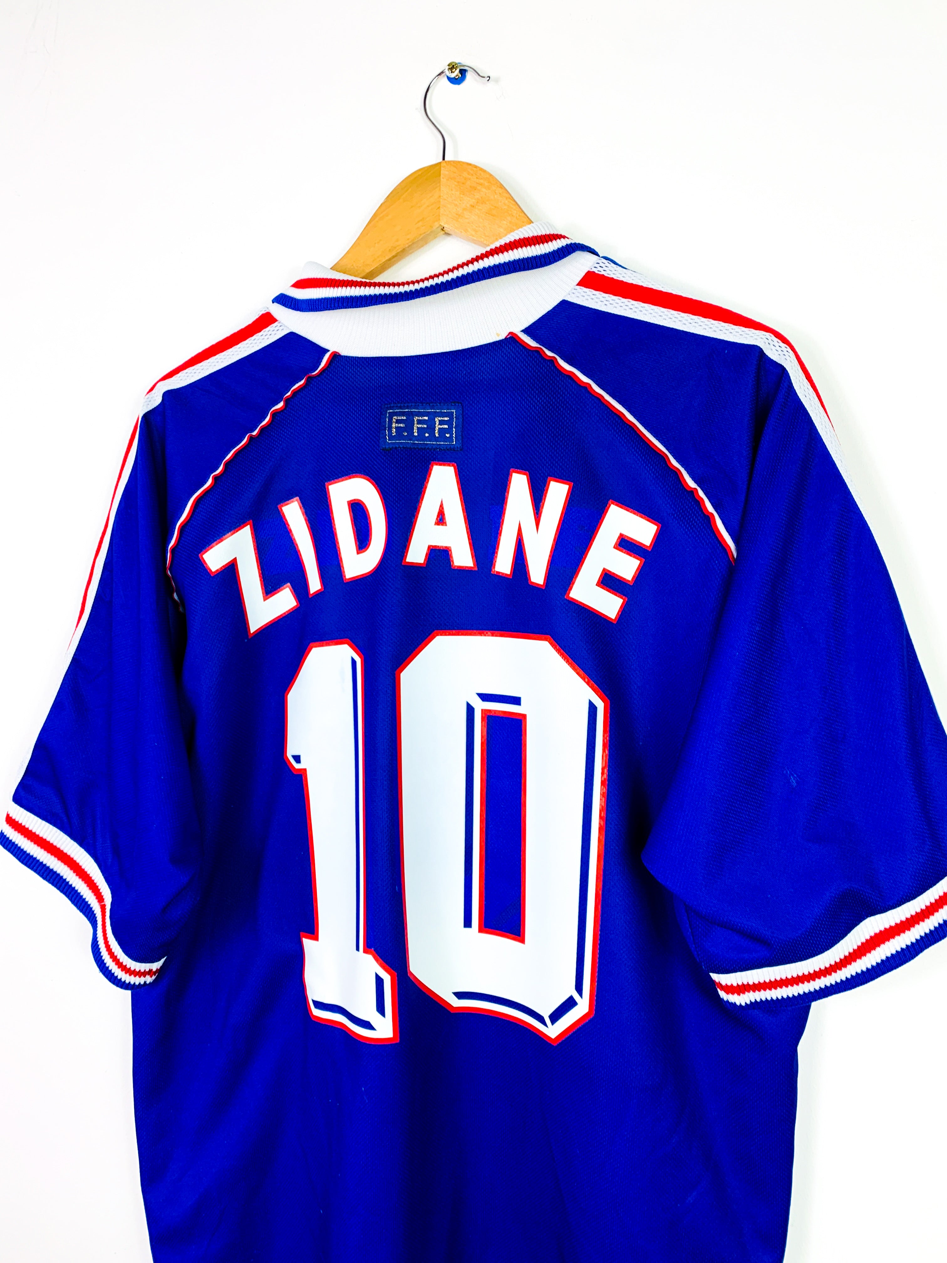 FRANCE 1998/2000 HOME SHIRT #10 ZIDANE [XL]