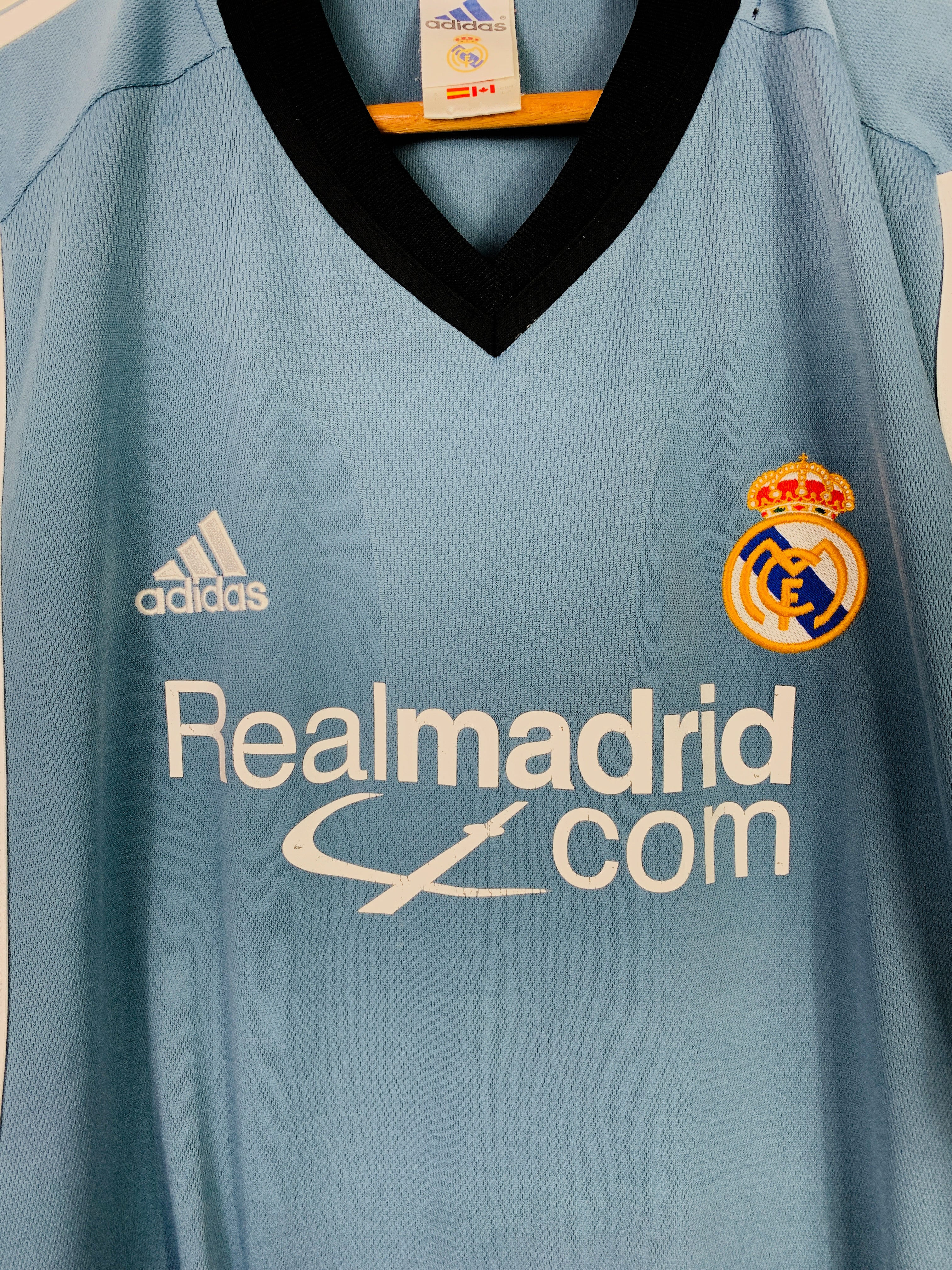 REAL MADRID 2001/2002 THIRD SHIRT #5 ZIDANE [L]