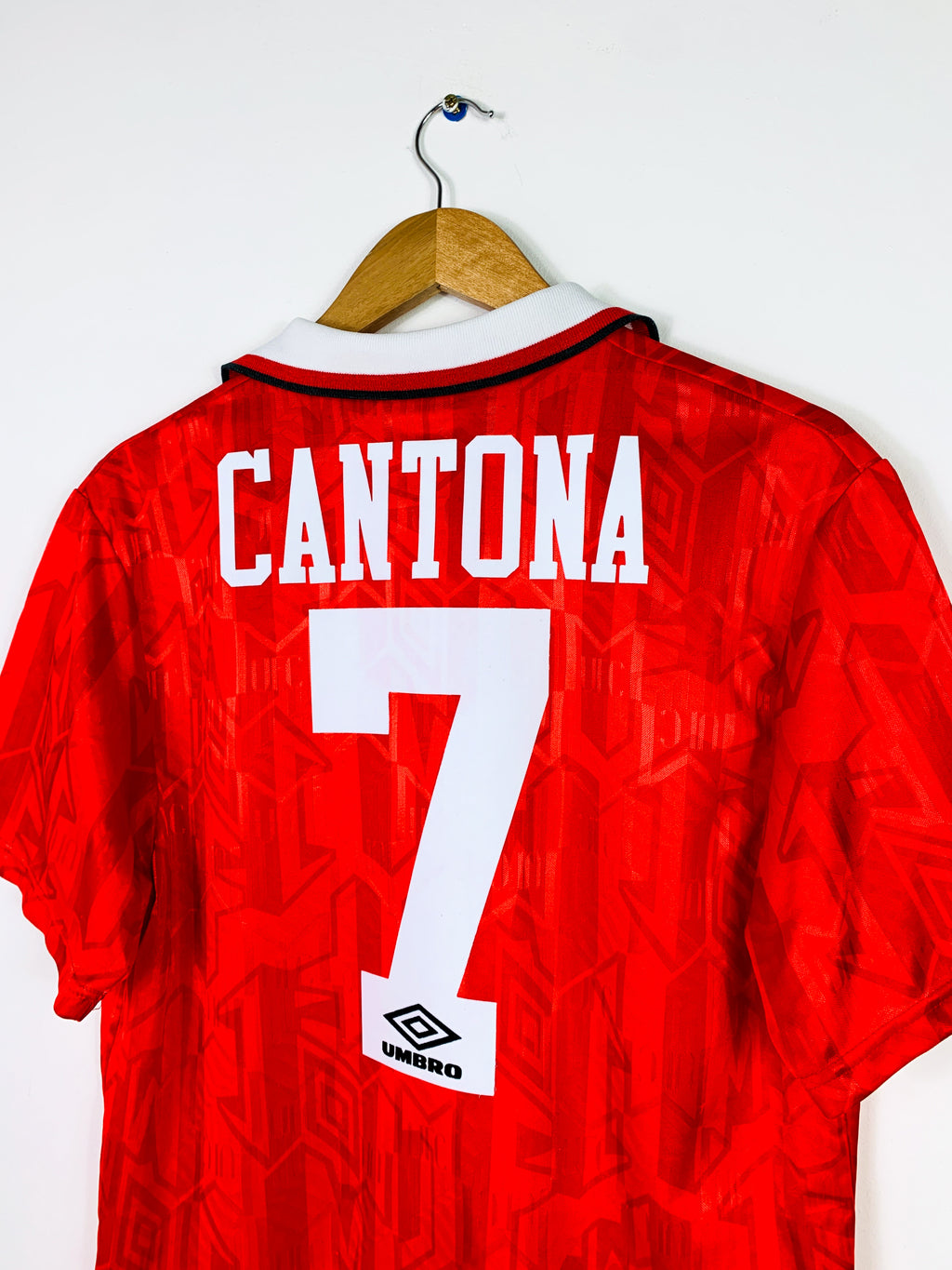 MANCHESTER UNITED 1992/1994 HOME SHIRT #7 CANTONA [M]