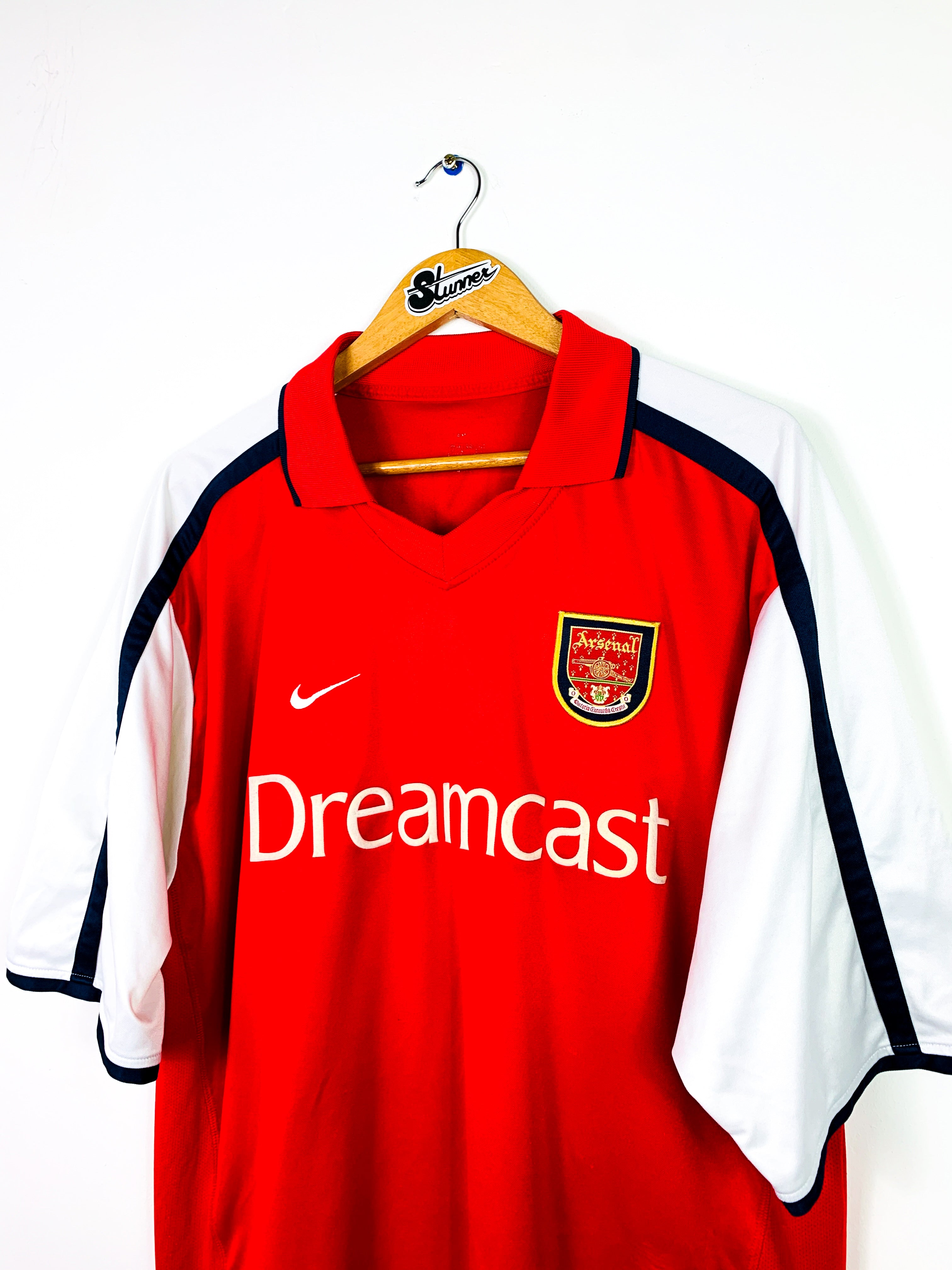 ARSENAL 2000/2002 HOME SHIRT #14 HENRY [XL]