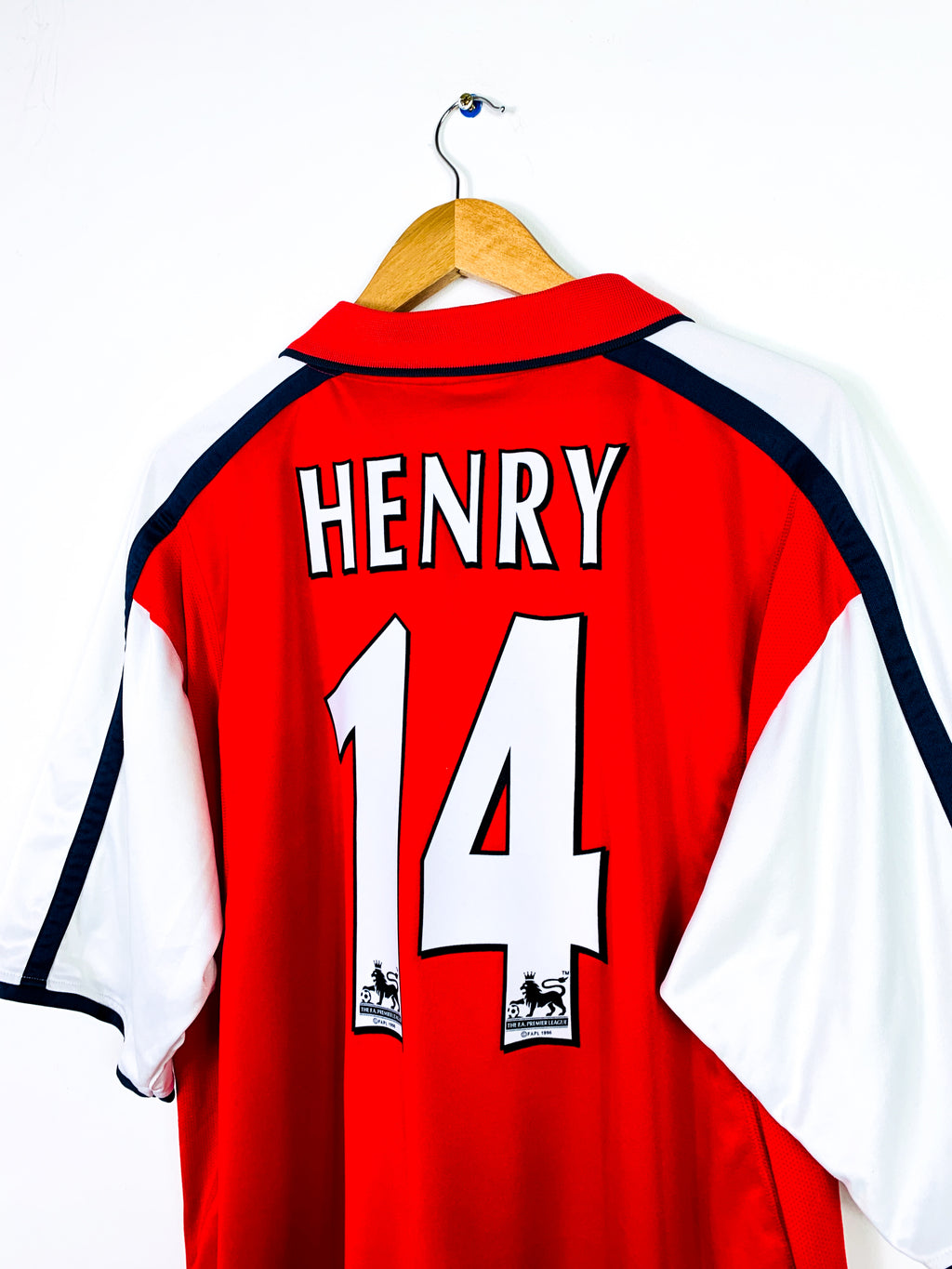 ARSENAL 2000/2002 HOME SHIRT #14 HENRY [XL]