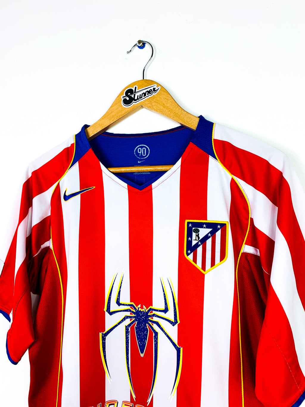 ATLETICO MADRID 2004/2005 HOME SHIRT #9 TORRES [S/M]