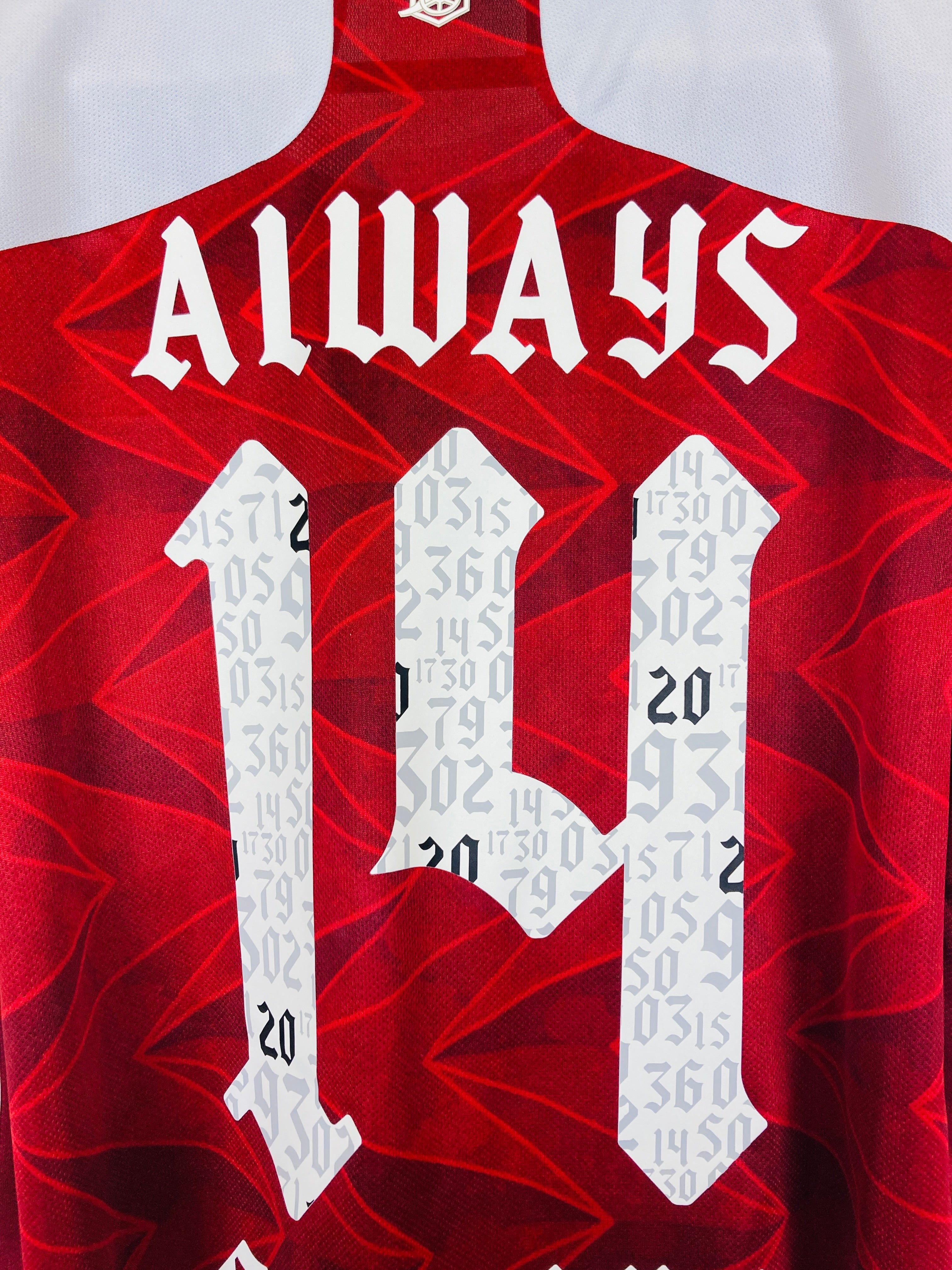 ARSENAL 2020/2021 *FA CUP* HOME SHIRT #14 ALWAYS FORWARD