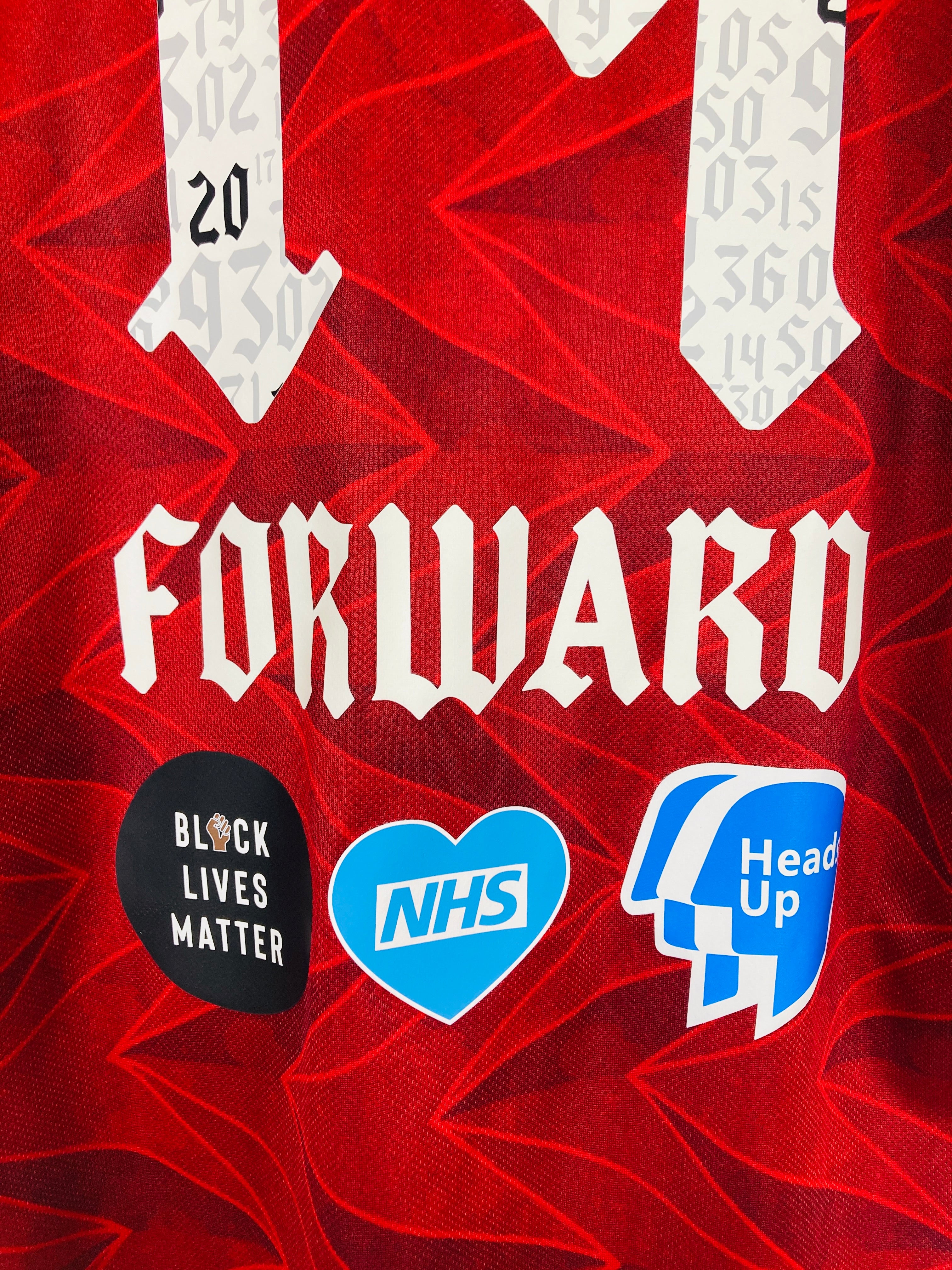 ARSENAL 2020/2021 *FA CUP* HOME SHIRT #14 ALWAYS FORWARD