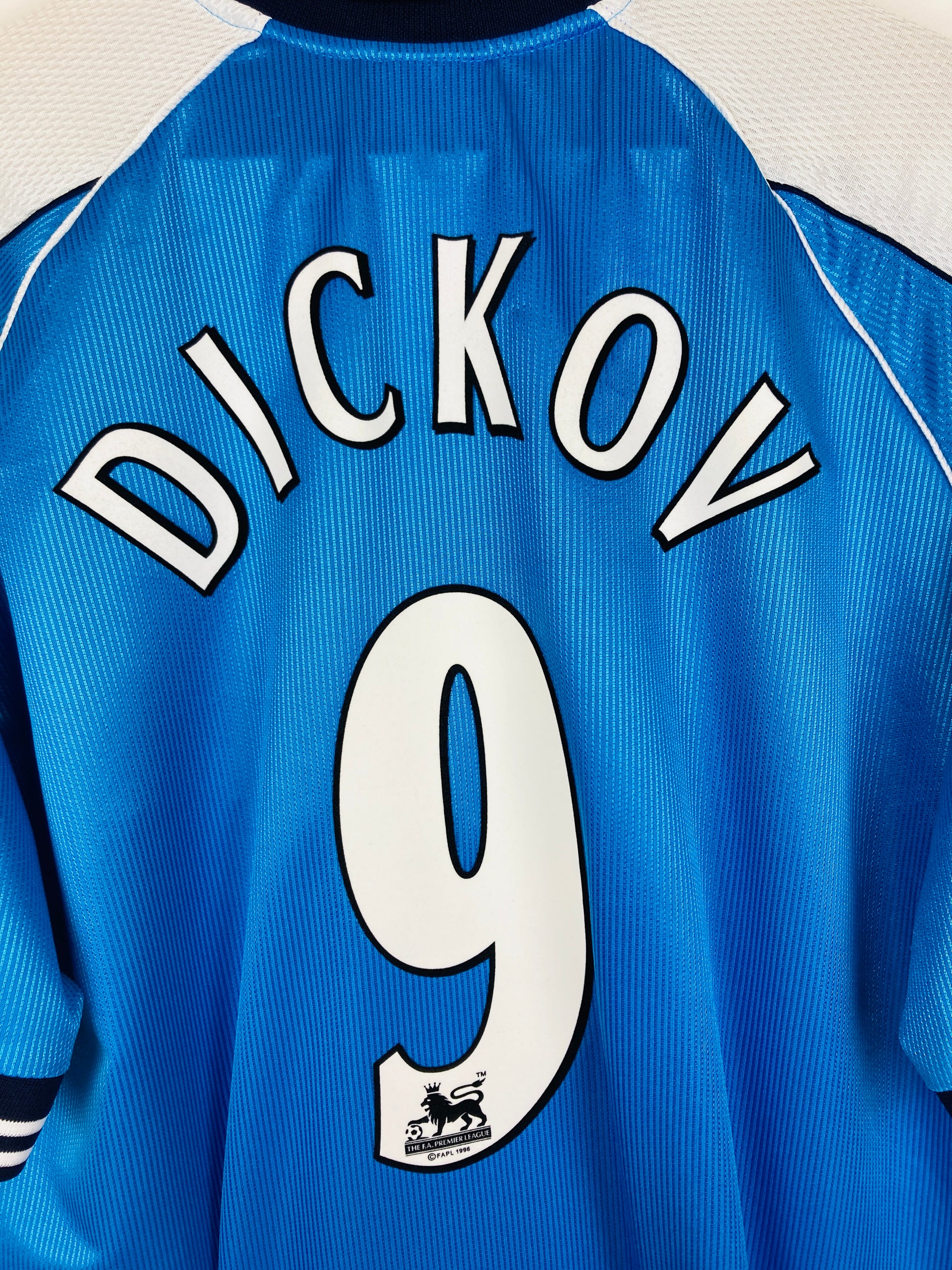 MANCHESTER CITY 1999/2001 HOME SHIRT #9 DICKOV