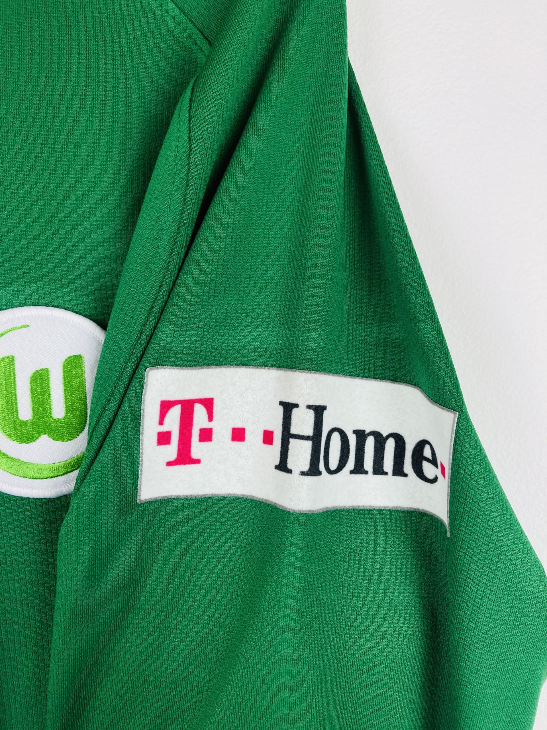 VFL WOLFSBURG 2008/2009 HOME SHIRT #23 GRAFITE [L/S]