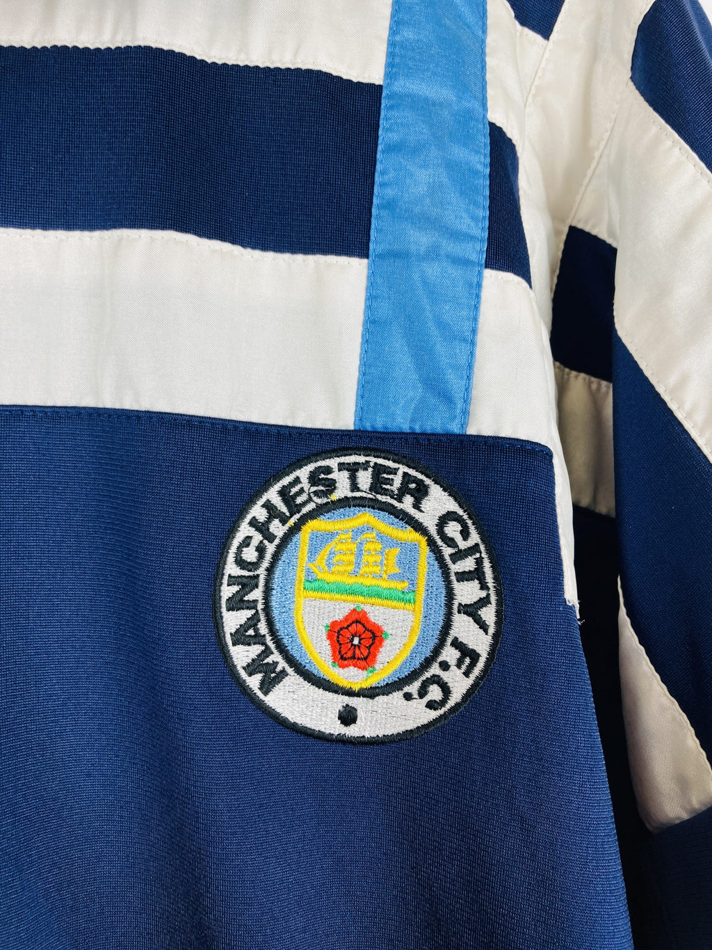 MANCHESTER CITY 1991/1992 TRAINING ZIP JACKET