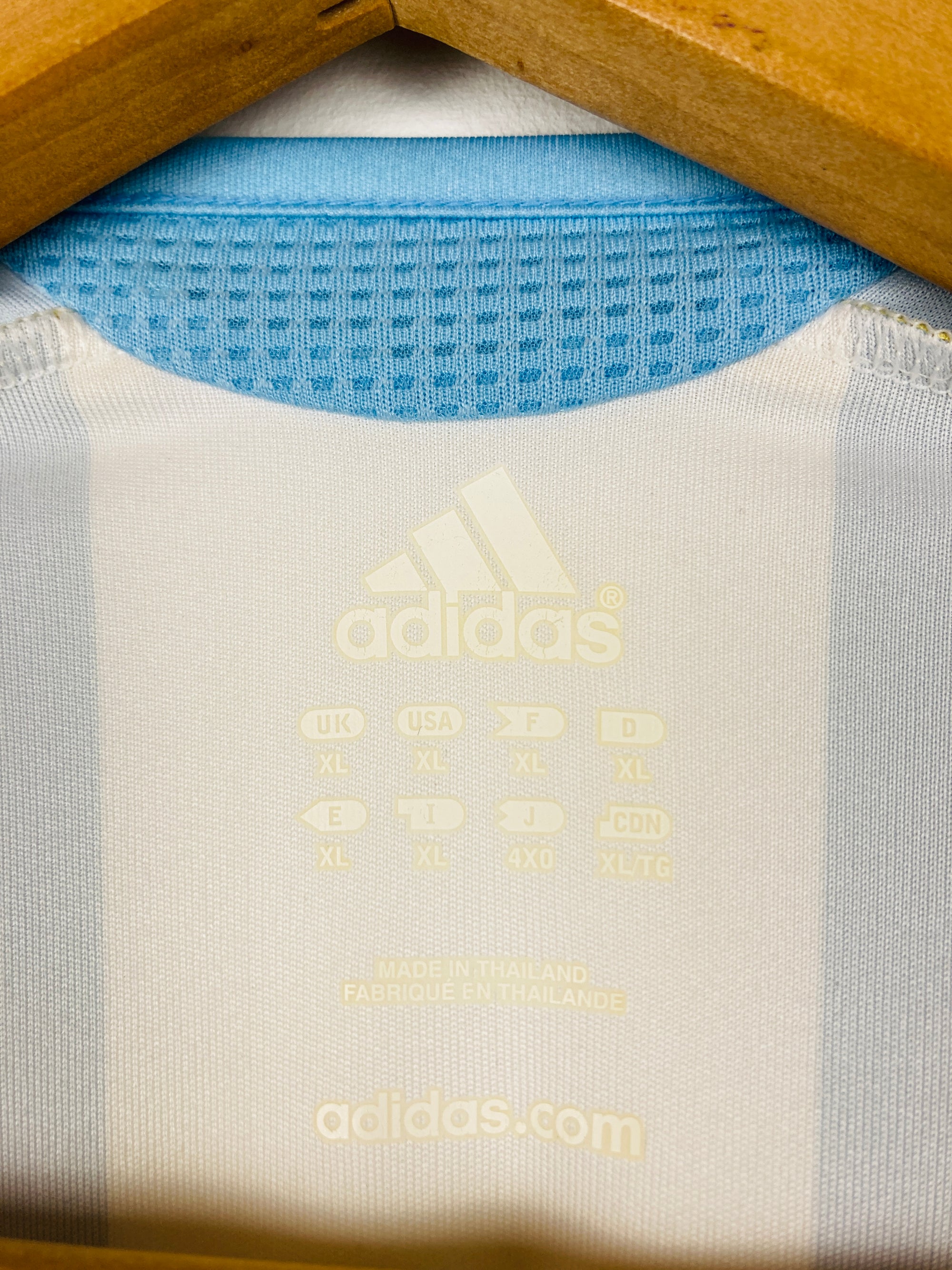 ARGENTINA 2005/2007 HOME SHIRT #19 MESSI