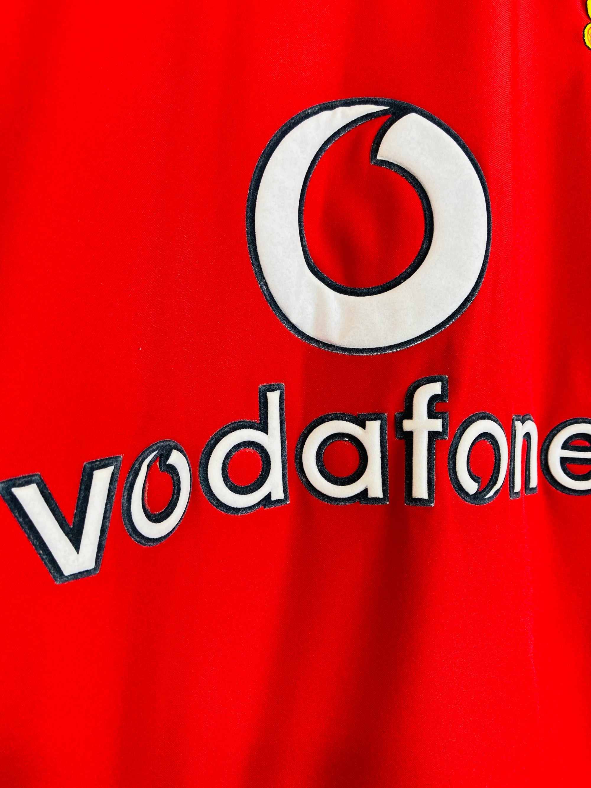 MANCHESTER UNITED 2002/2004 HOME SHIRT #7 RONALDO