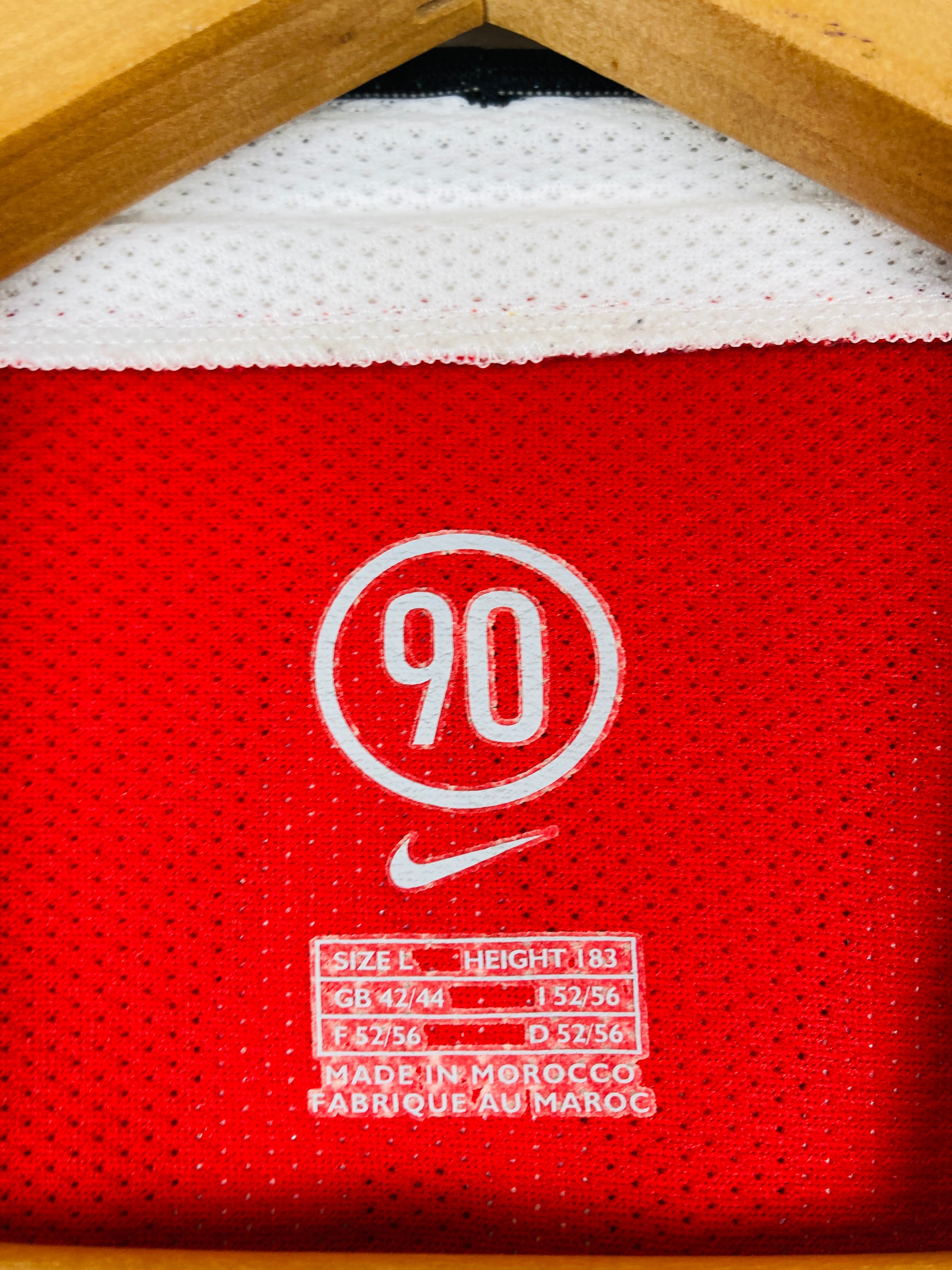 MANCHESTER UNITED 2004/2006 HOME SHIRT #7 RONALDO