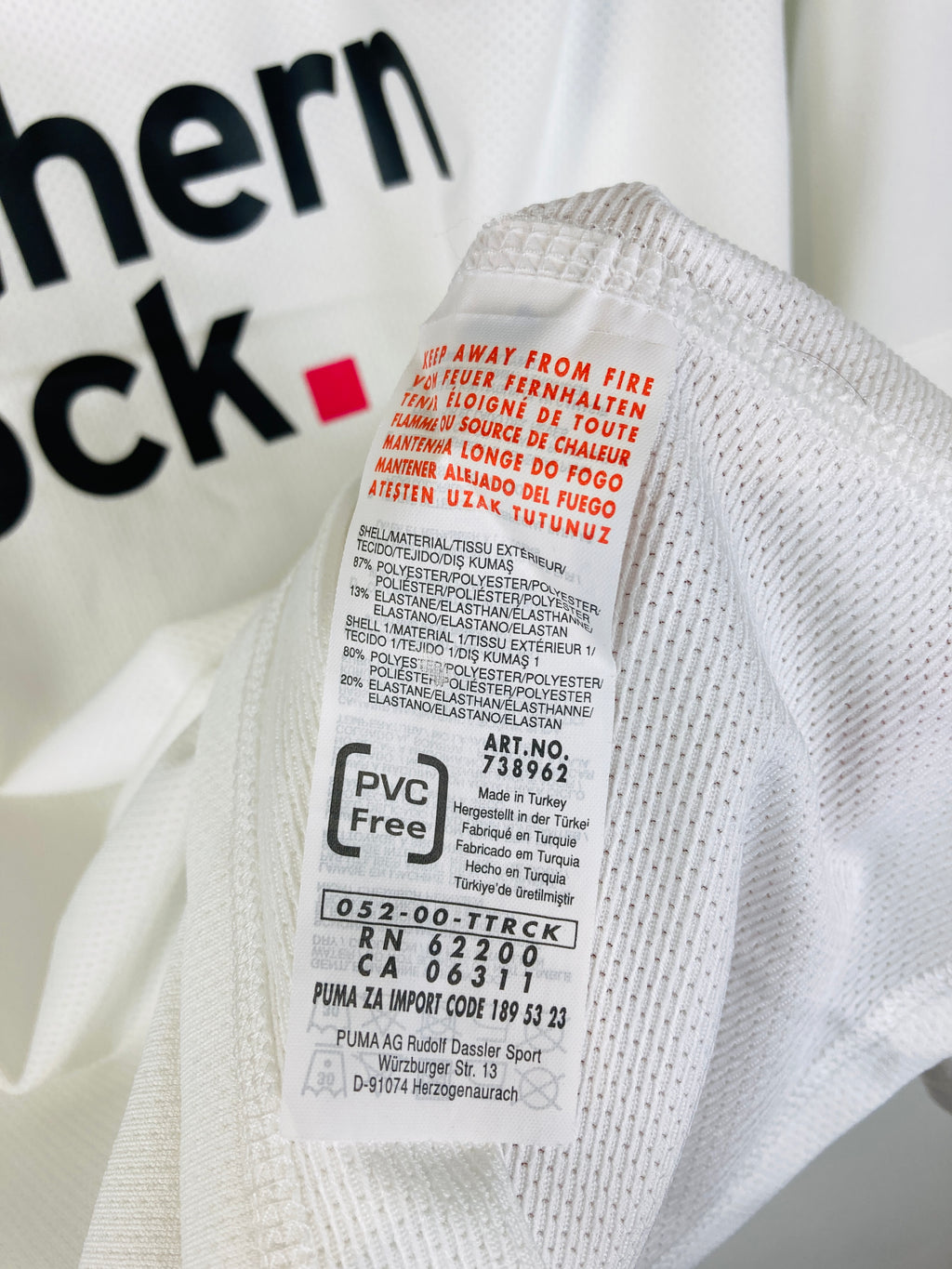 NEWCASTLE UNITED 2010/2011 THIRD SHIRT #37 BEN ARFA [PLAYER ISSUE]