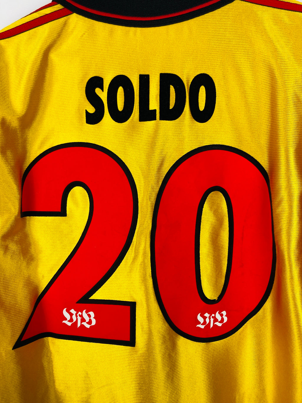 VFB STUTTGART 1999/2001 AWAY SHIRT #20 SOLDO