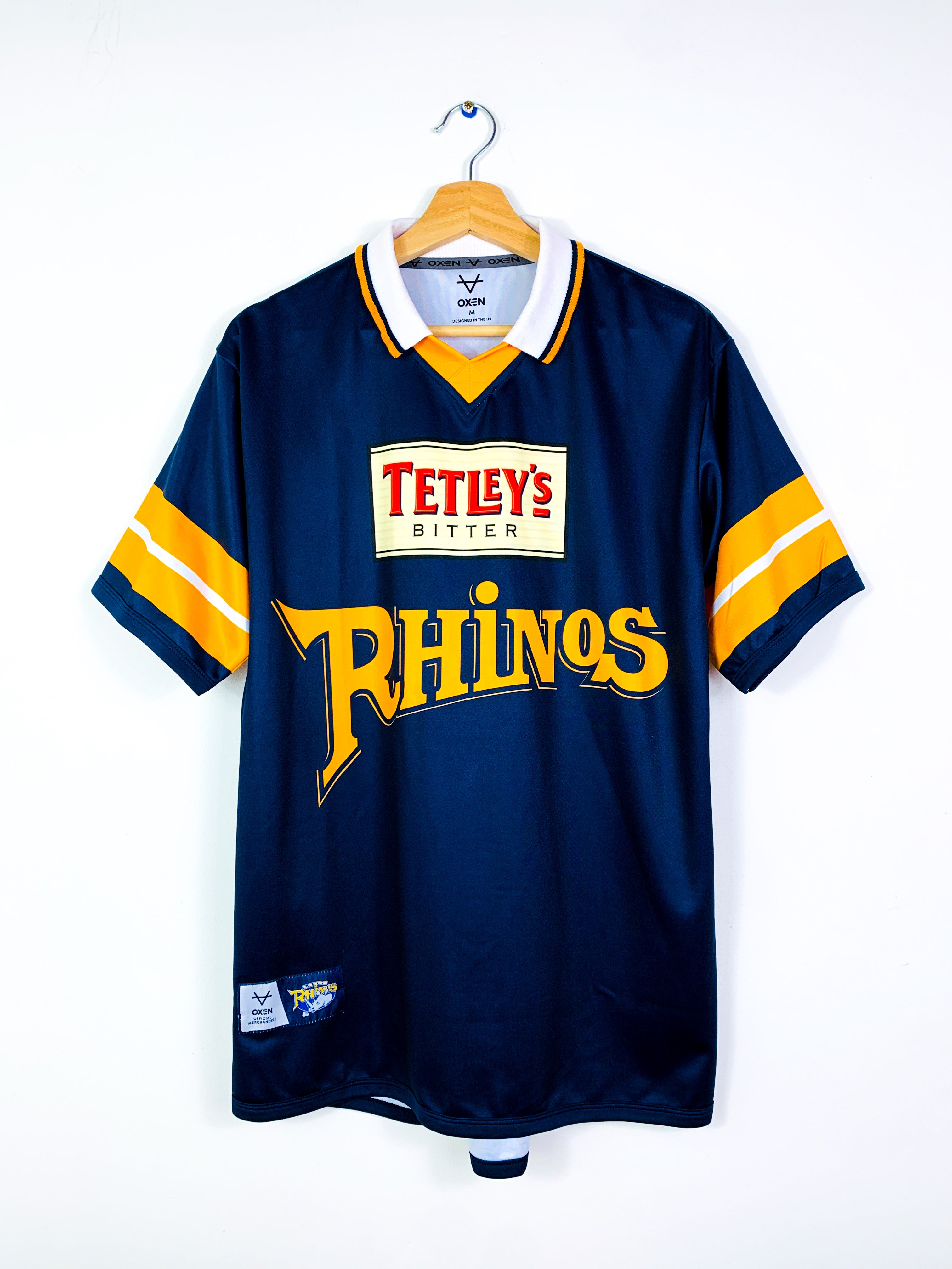 LEEDS RHINOS 2020s *SPECIAL EDITION* TRAINING RUGBY SHIRT [M]