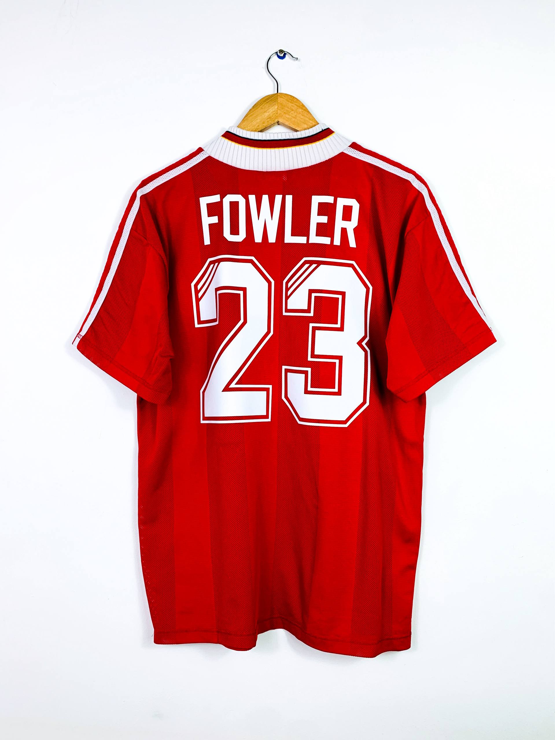 LIVERPOOL 1995/1996 HOME SHIRT #23 FOWLER [L]