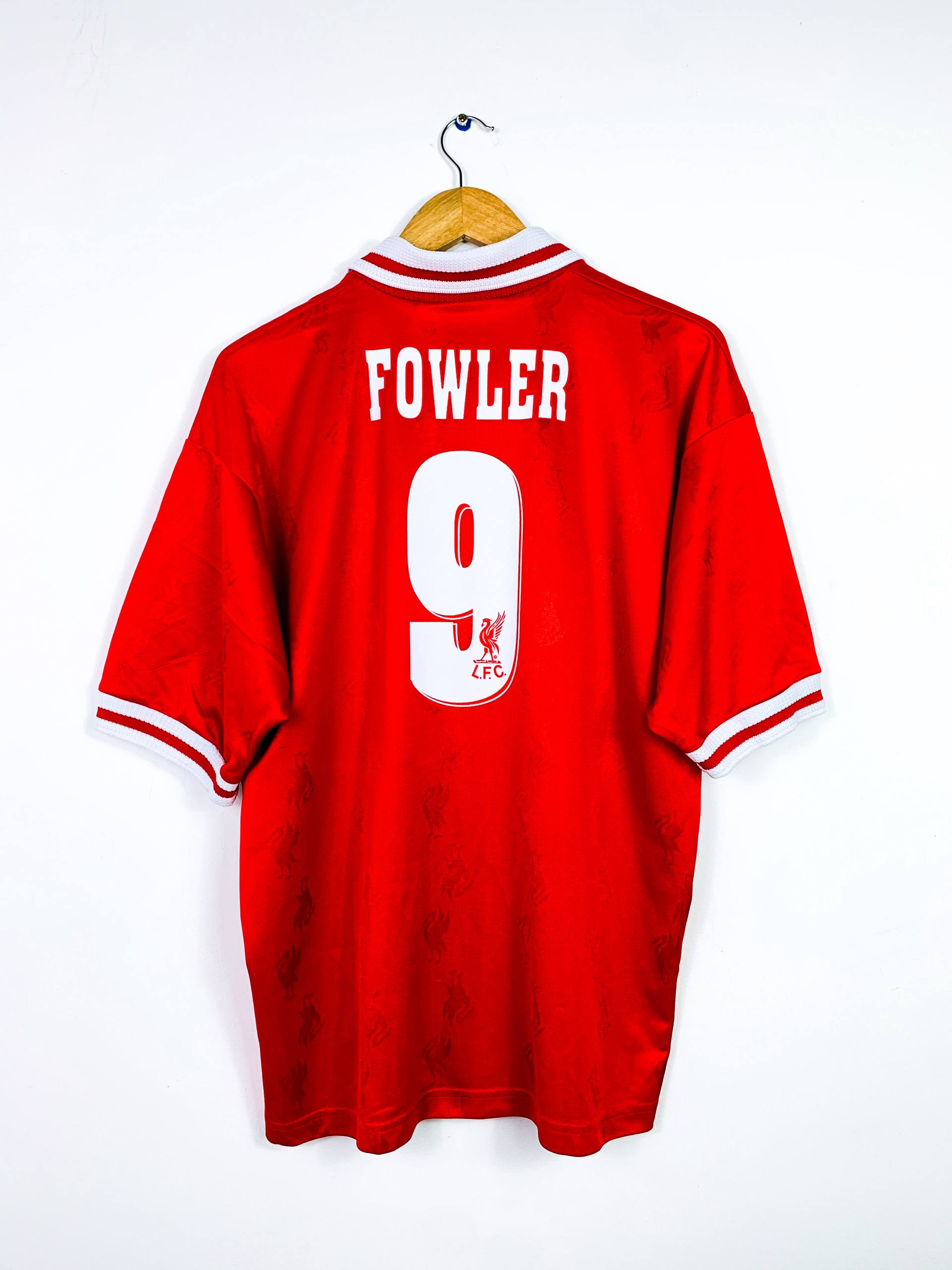 LIVERPOOL 1996/1998 HOME SHIRT #9 FOWLER [L]