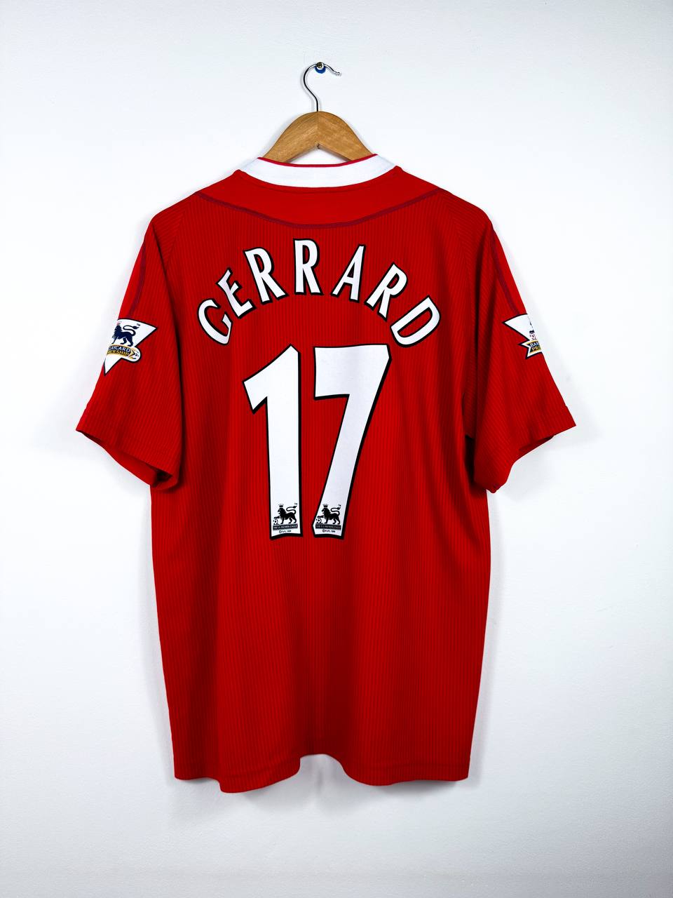 LIVERPOOL 2002/2004 HOME SHIRT #17 GERRARD [L]