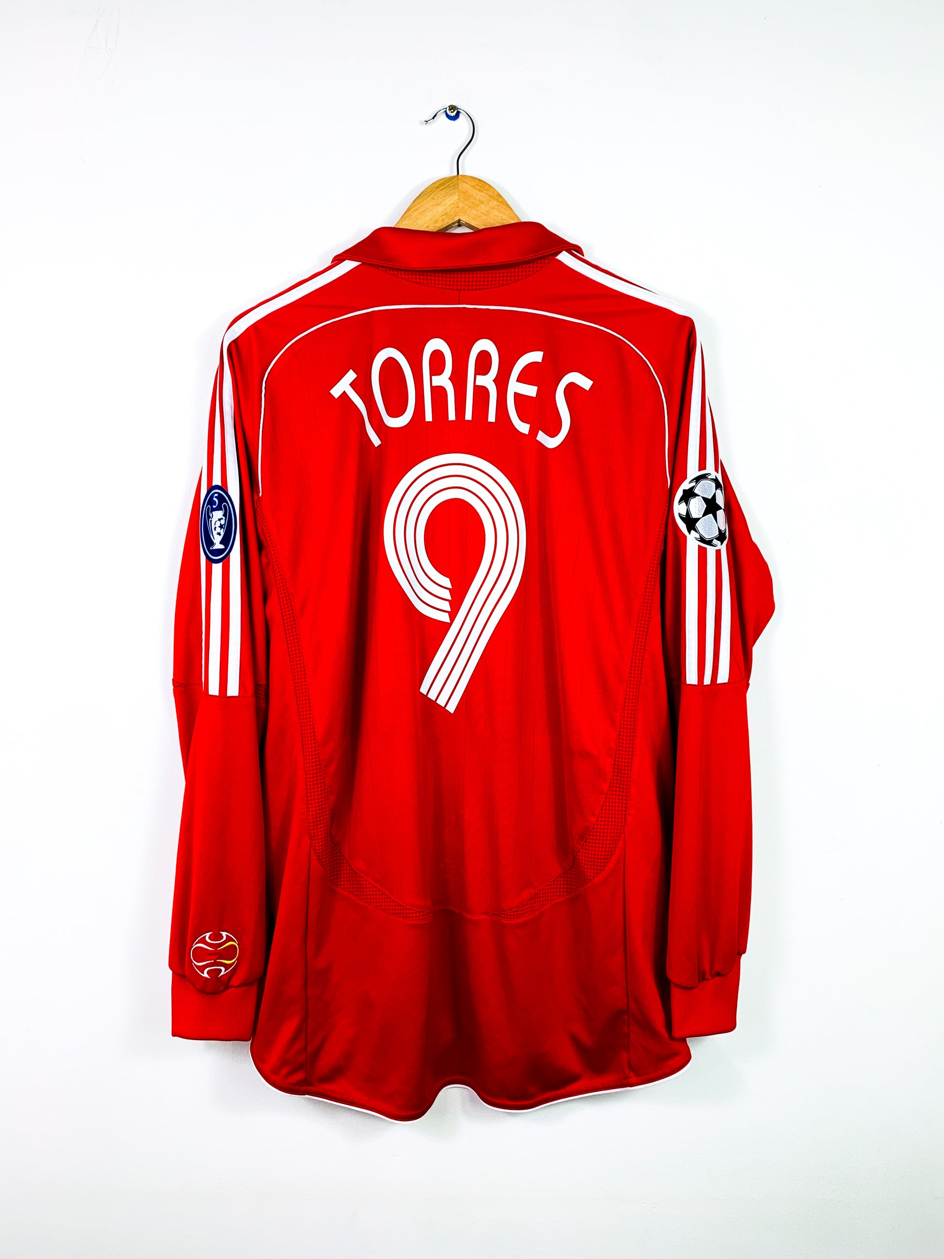 LIVERPOOL 2006/2008 HOME SHIRT #9 TORRES [L/S]