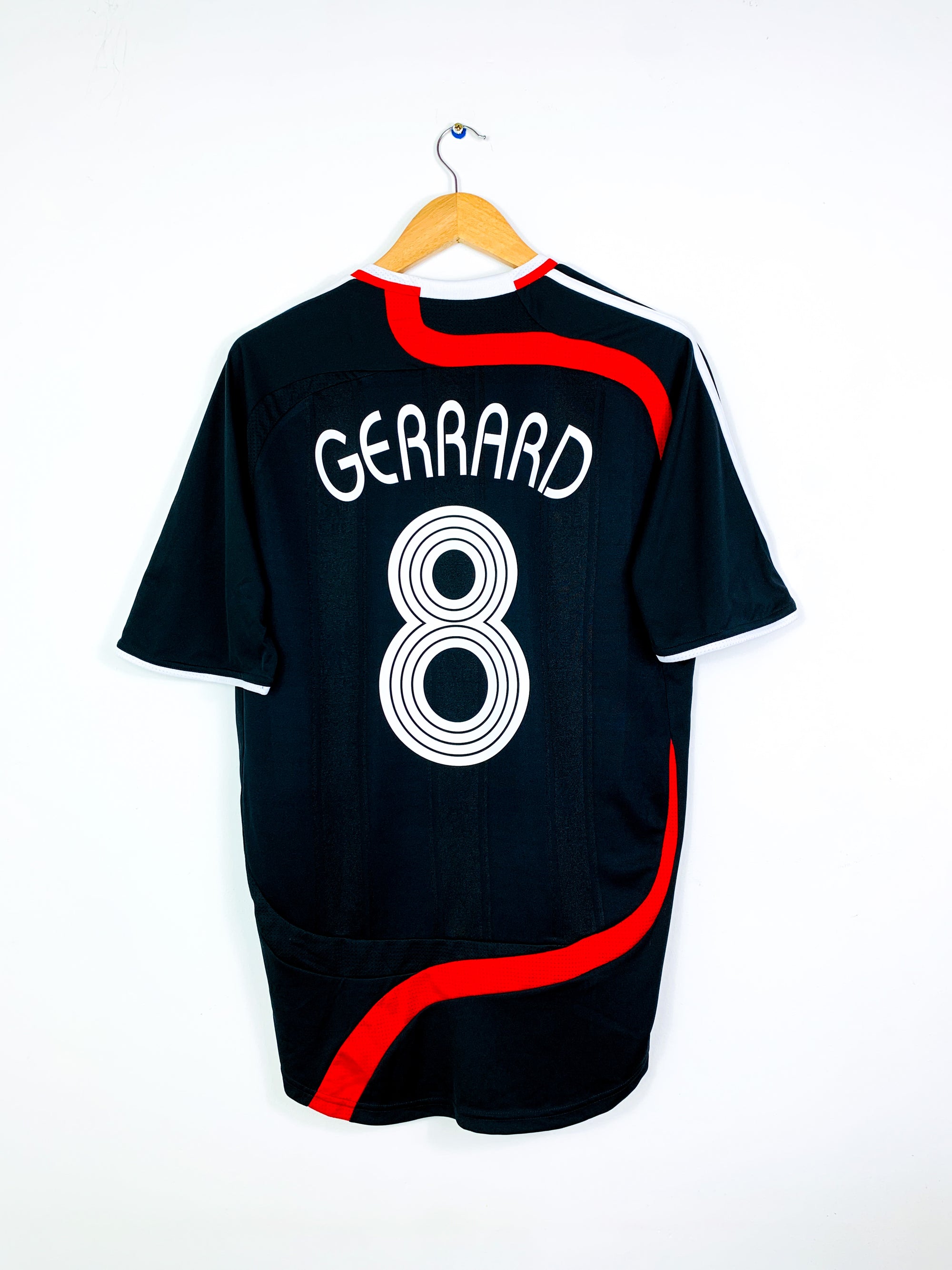 LIVERPOOL 2007/2008 THIRD SHIRT #8 GERRARD
