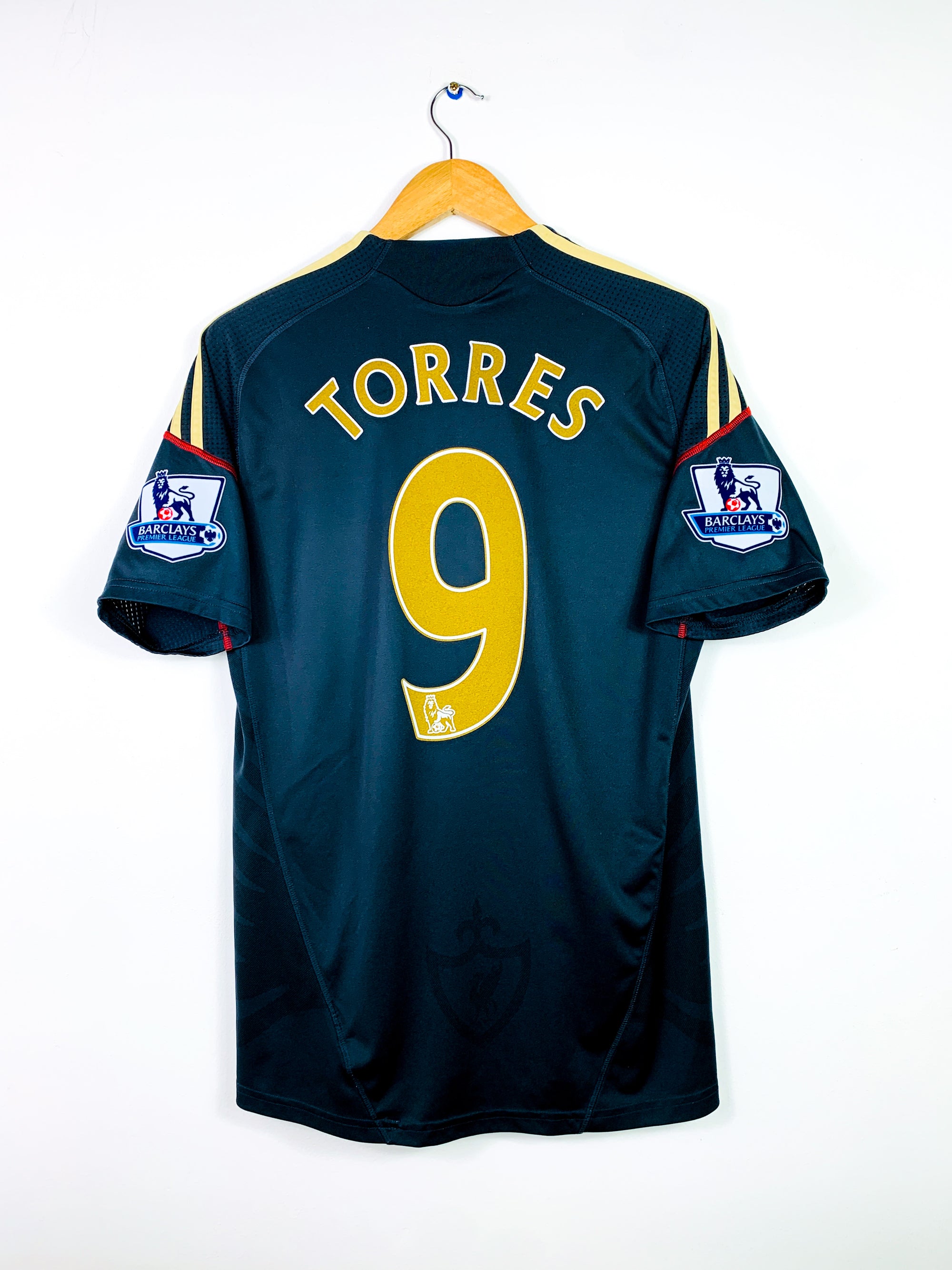 LIVERPOOL 2009/2010 AWAY SHIRT #9 TORRES