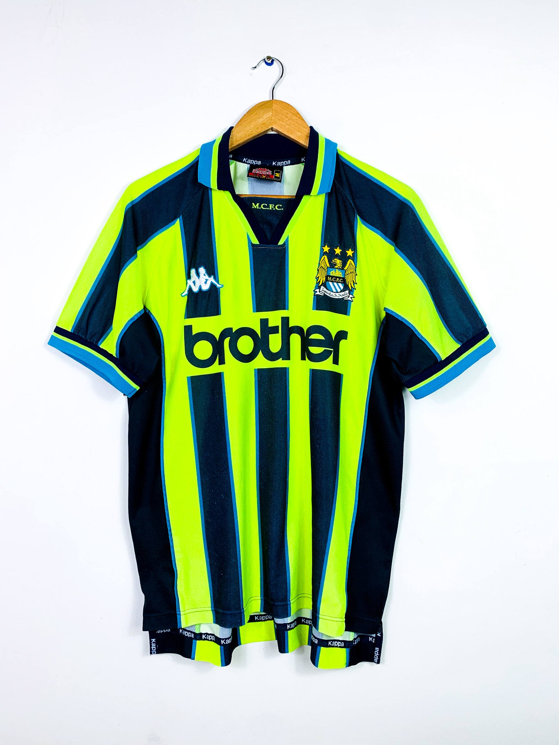 MANCHESTER CITY 1998/1999 AWAY SHIRT #9 [M]