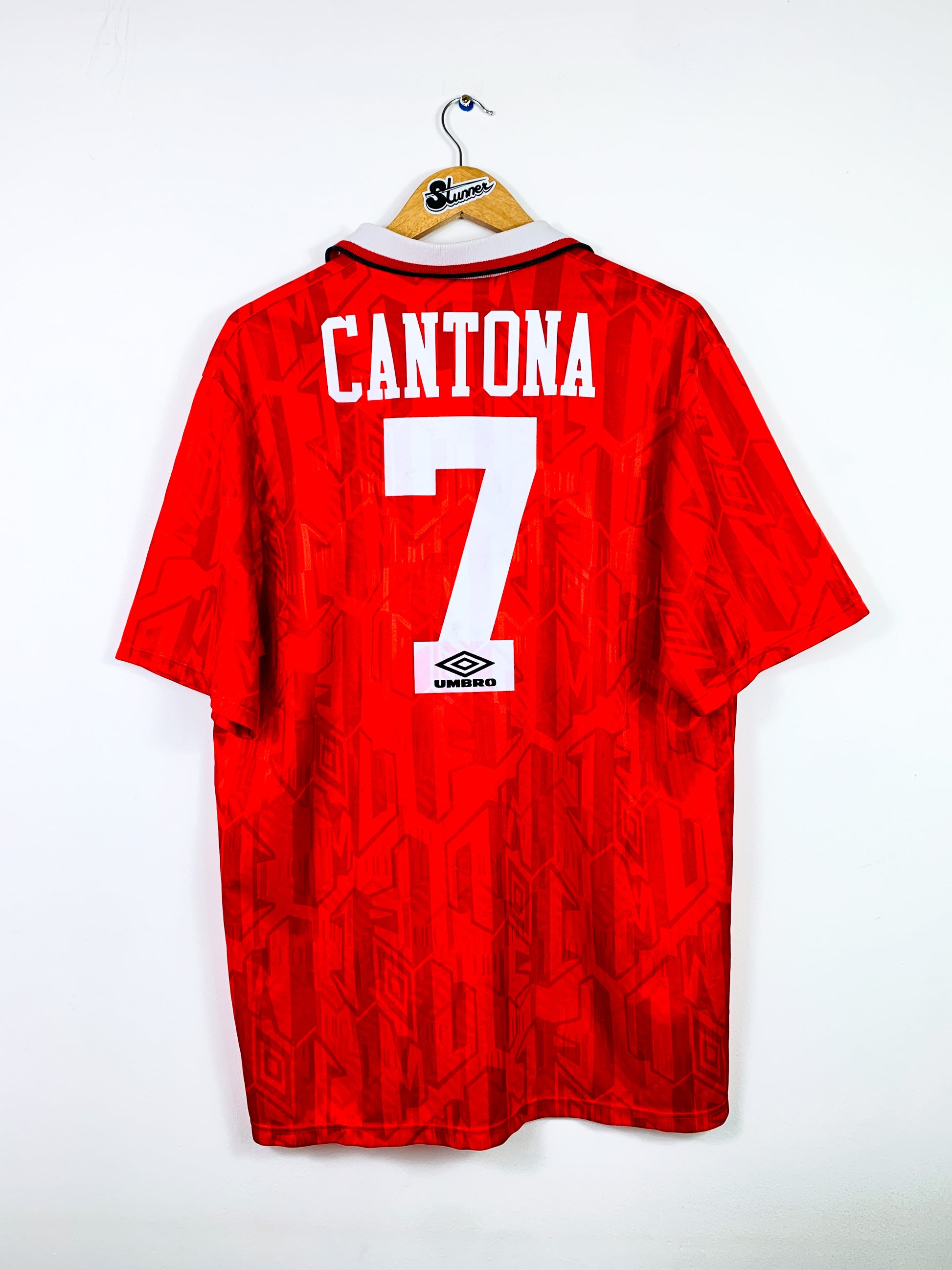 MANCHESTER UNITED 1992/1994 HOME SHIRT #7 CANTONA