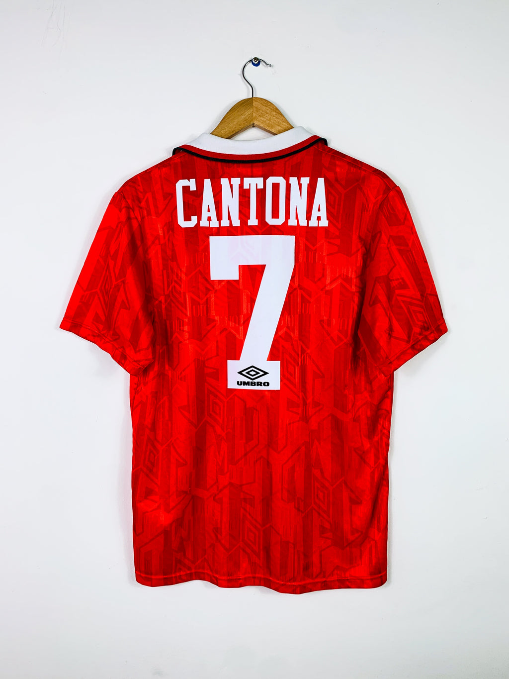MANCHESTER UNITED 1992/1994 HOME SHIRT #7 CANTONA [M]