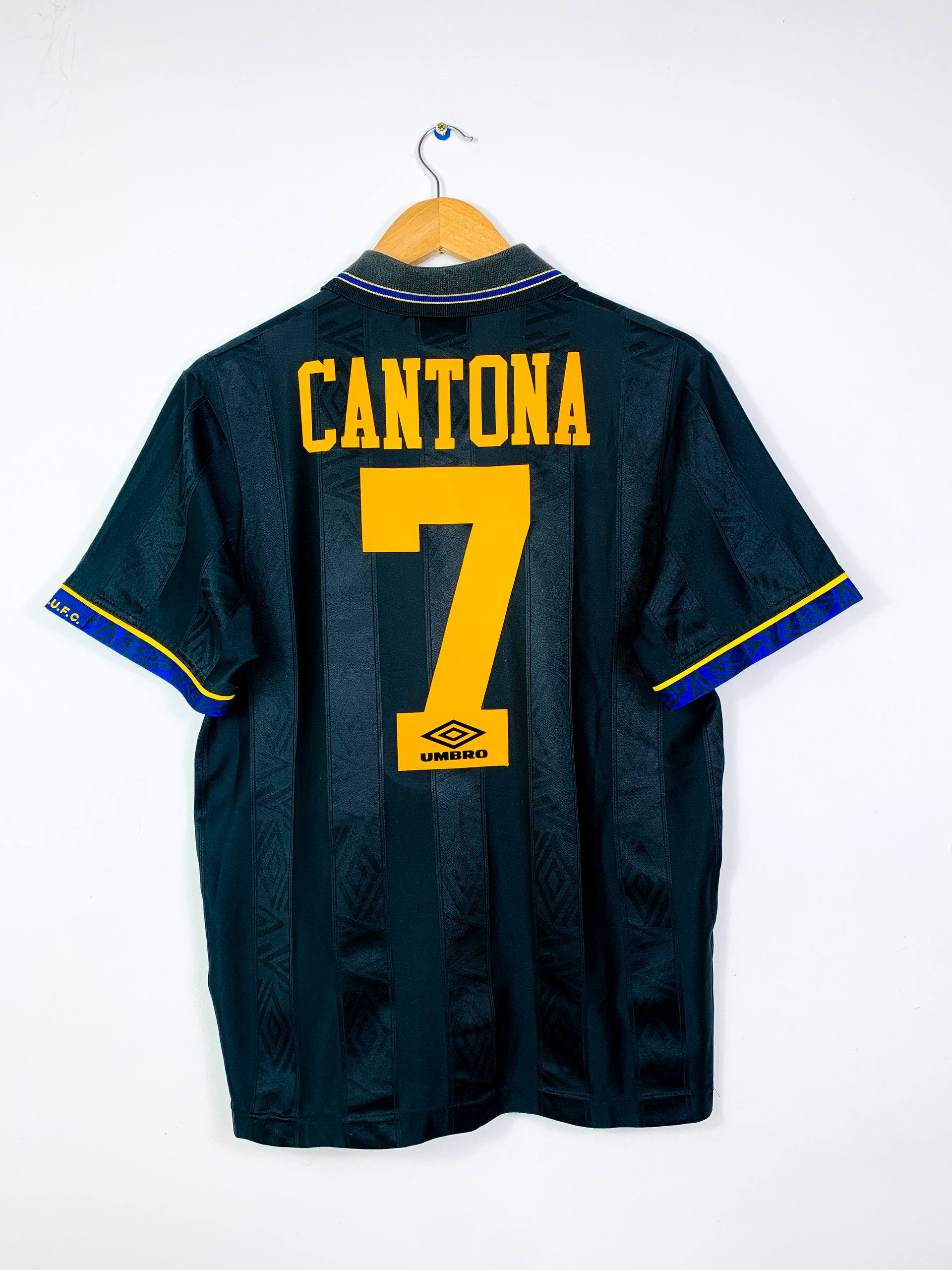 MANCHESTER UNITED 1993/1995 AWAY SHIRT #7 CANTONA [M]