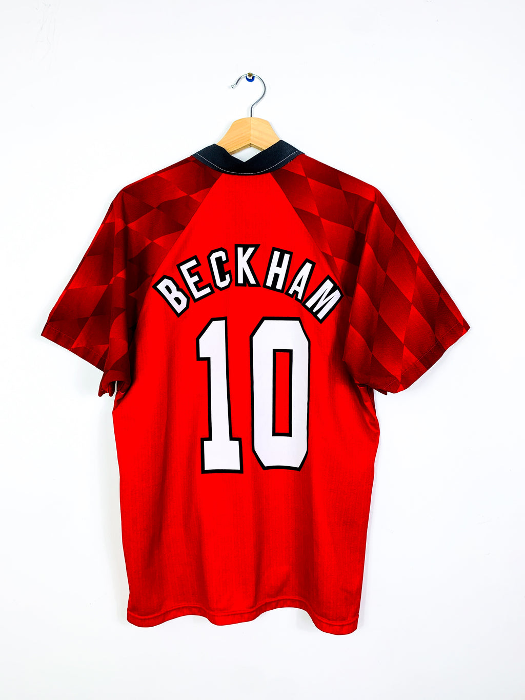 MANCHESTER UNITED 1996/1998 HOME SHIRT #10 BECKHAM [M]