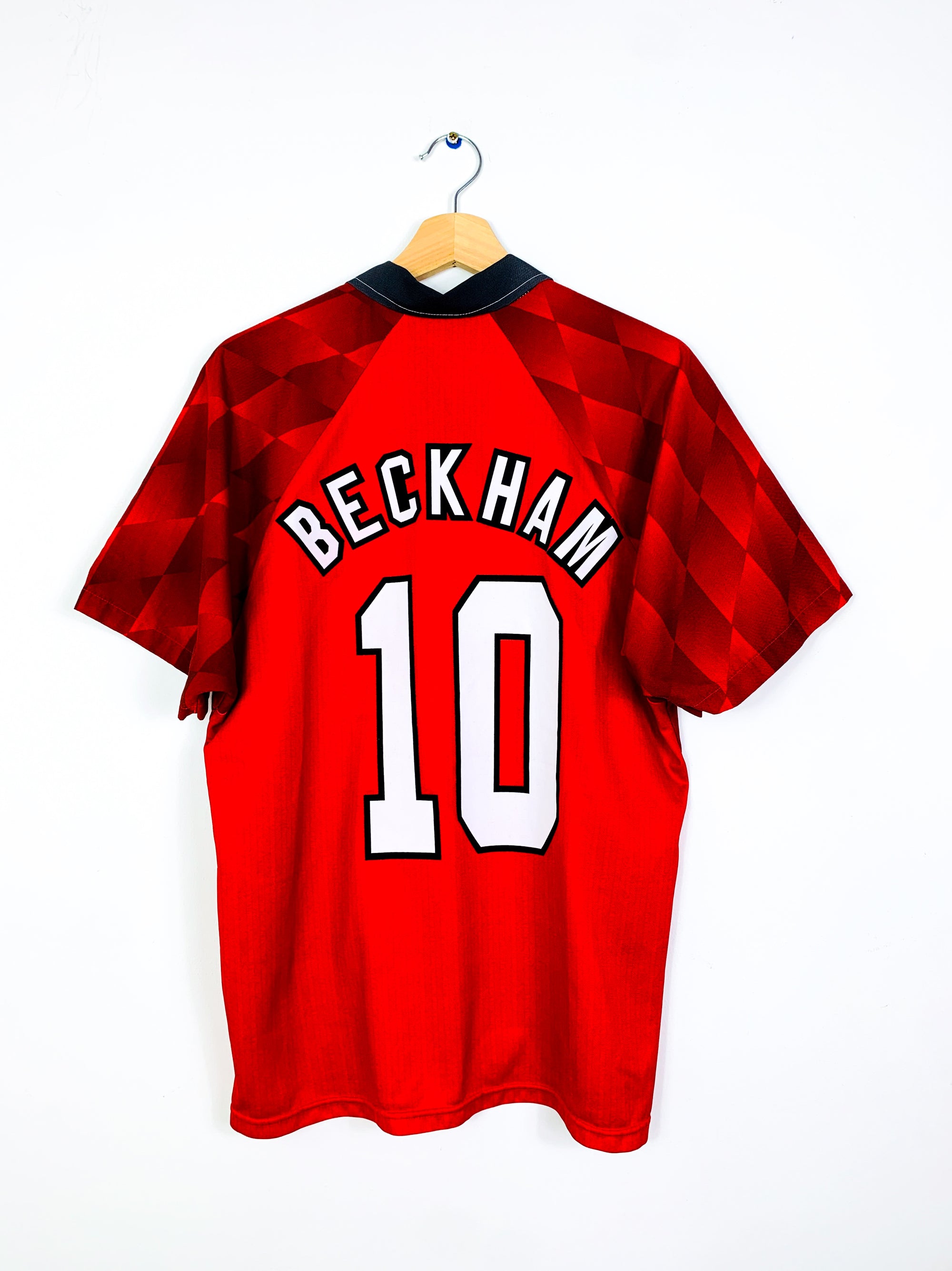 MANCHESTER UNITED 1996/1998 HOME SHIRT #10 BECKHAM [M]