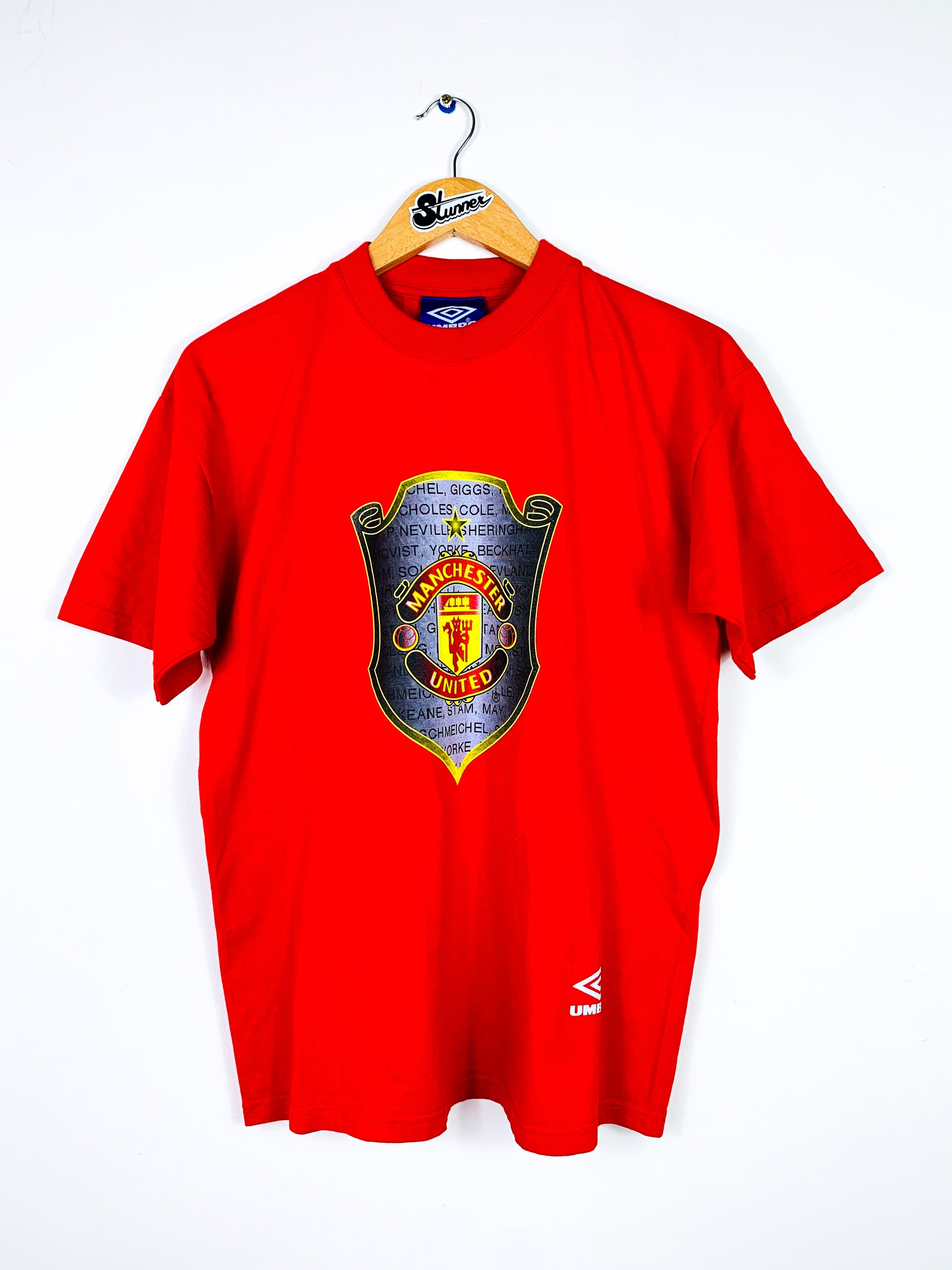 MANCHESTER UNITED 1998/1999 'FINALE' GRAPHIC TEE