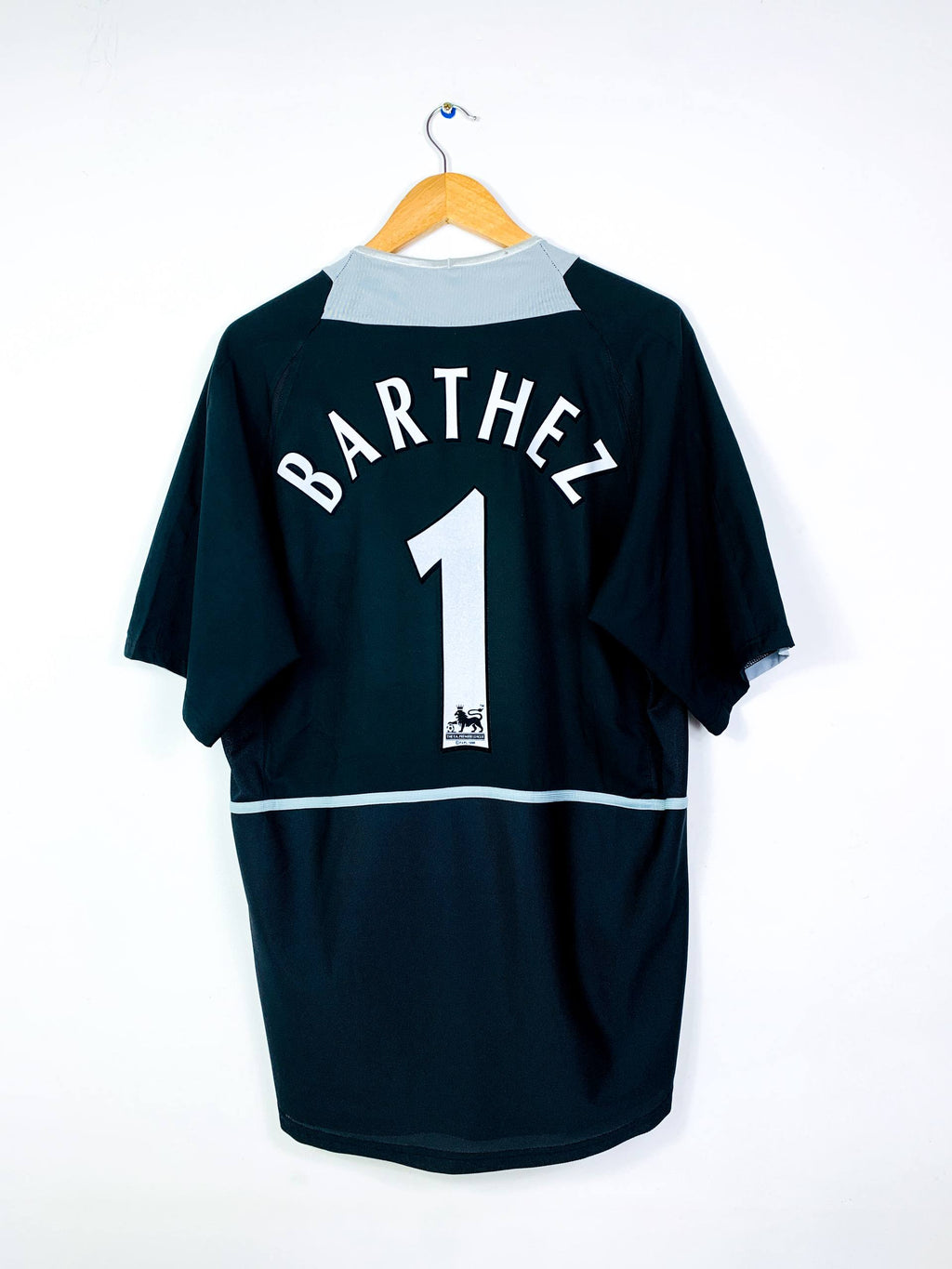 MANCHESTER UNITED 2002/2004 GK SHIRT #1 BARTHEZ [L]