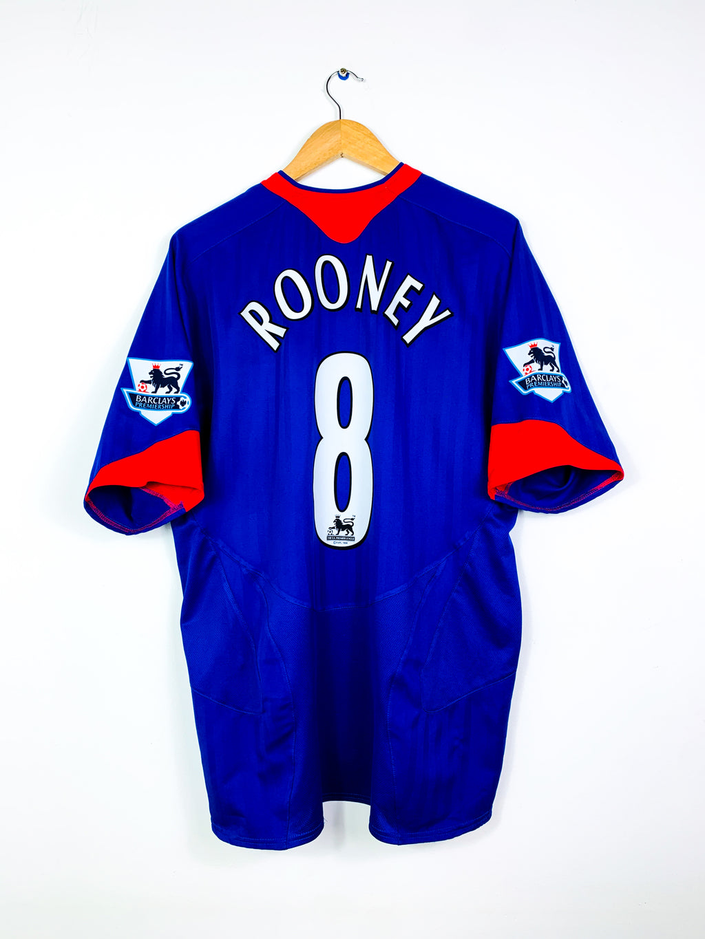 MANCHESTER UNITED 2005/2006 AWAY SHIRT #8 ROONEY [XL]