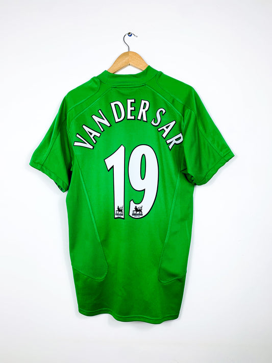 MANCHESTER UNITED 2005/2006 GK SHIRT #19 VAN DER SAR