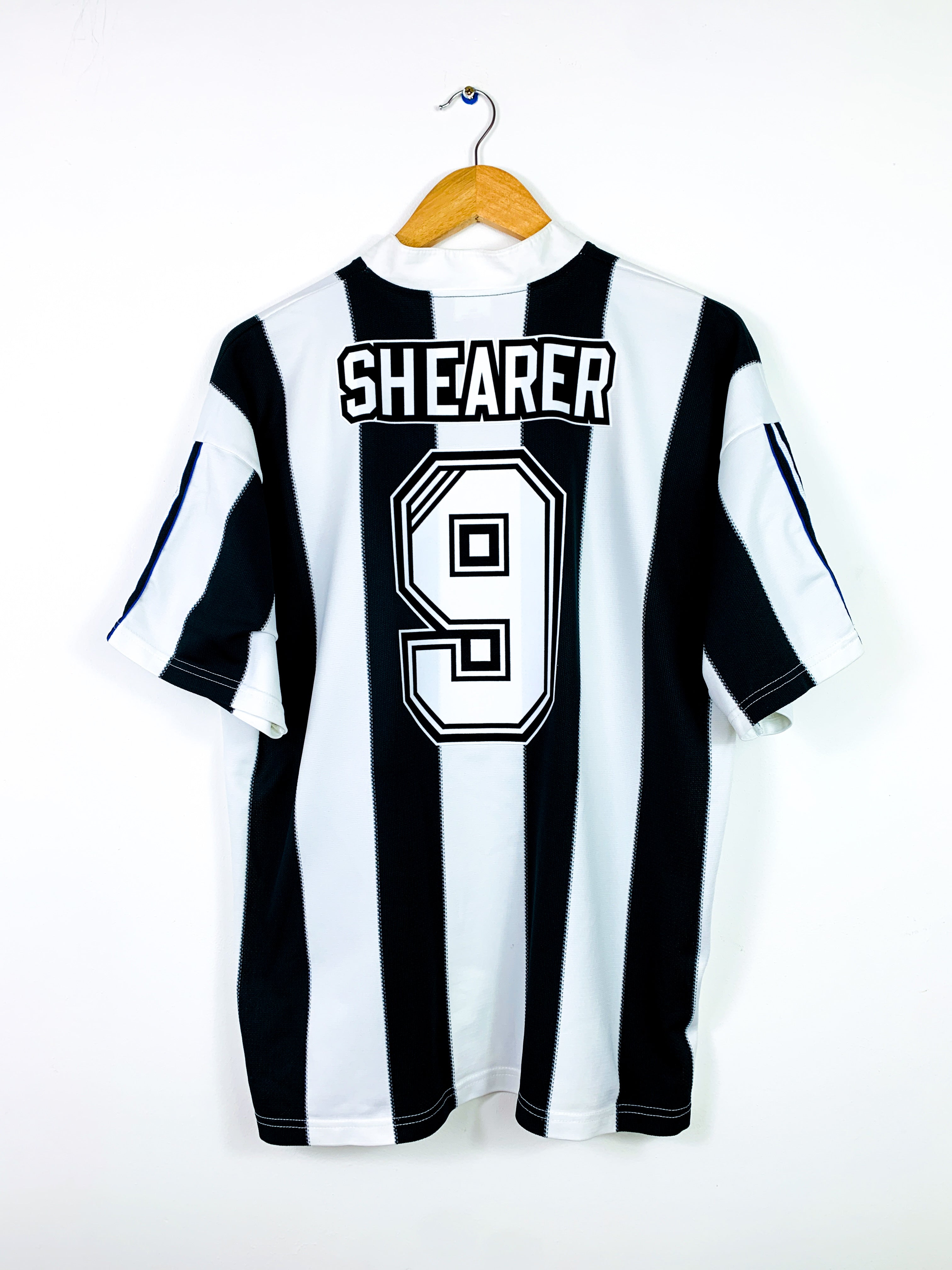 Newcastle United SHEARER 9番シャツ 1995-97 Newcastle Home Shirt Shearer #9 - 7/10 - (XXL)