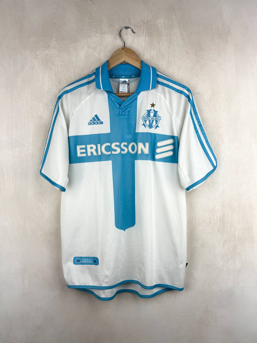 OLYMPIQUE MARSEILLE 2000/2001 HOME SHIRT [M]