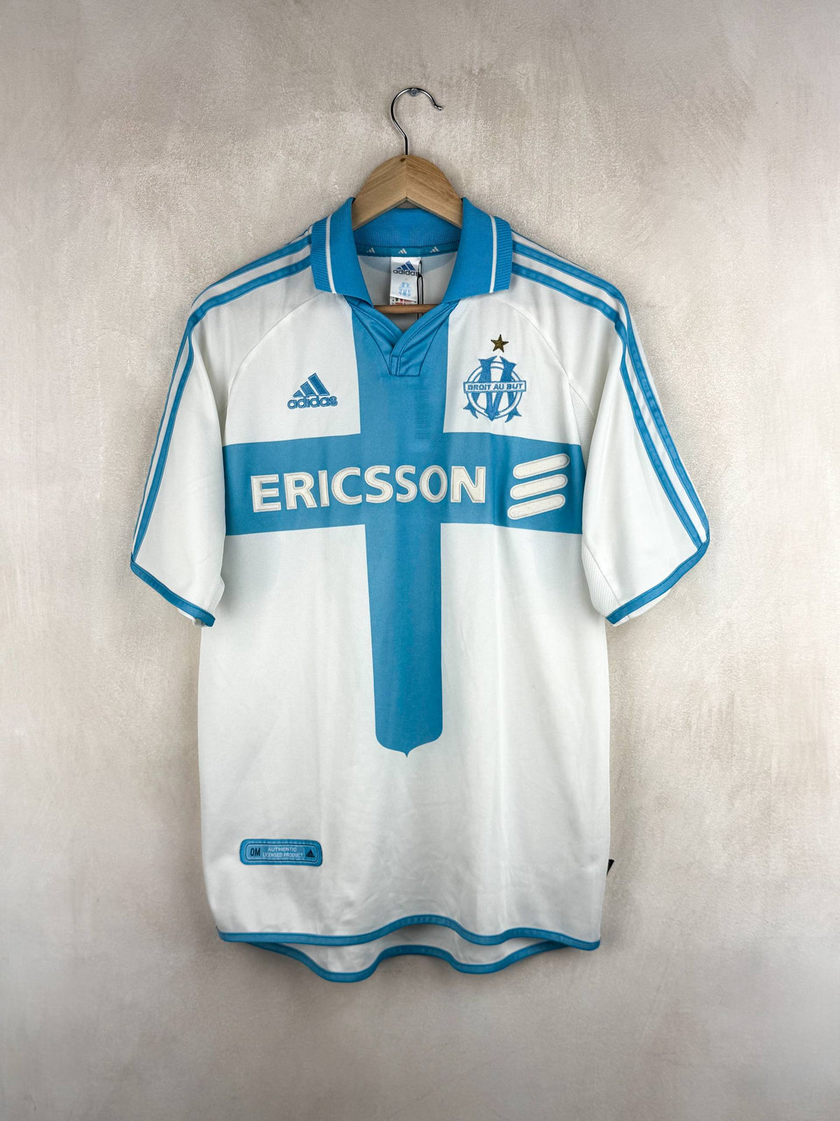 OLYMPIQUE MARSEILLE 2000/2001 HOME SHIRT [M]