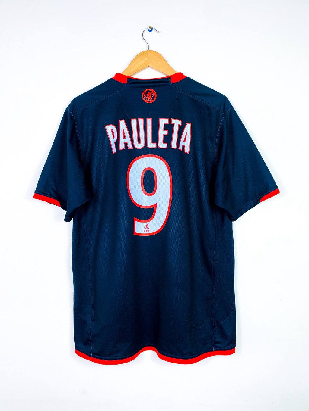 PSG 2007/2008 HOME SHIRT #9 PAULETA [L]