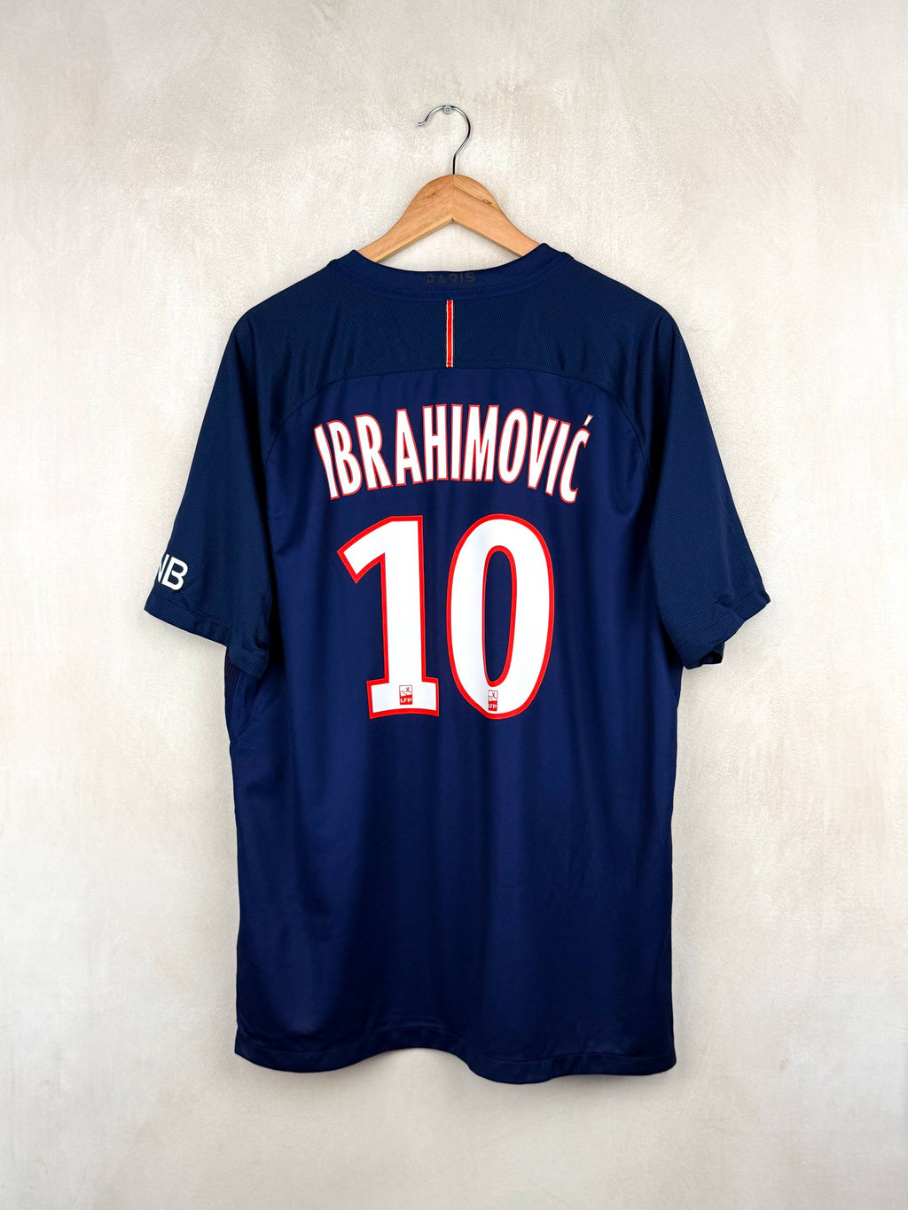 PSG 2016/2017 HOME SHIRT #10 IBRAHIMOVIC [XL]