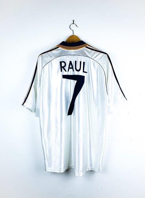 REAL MADRID 1998/2000 HOME SHIRT #7 RAUL
