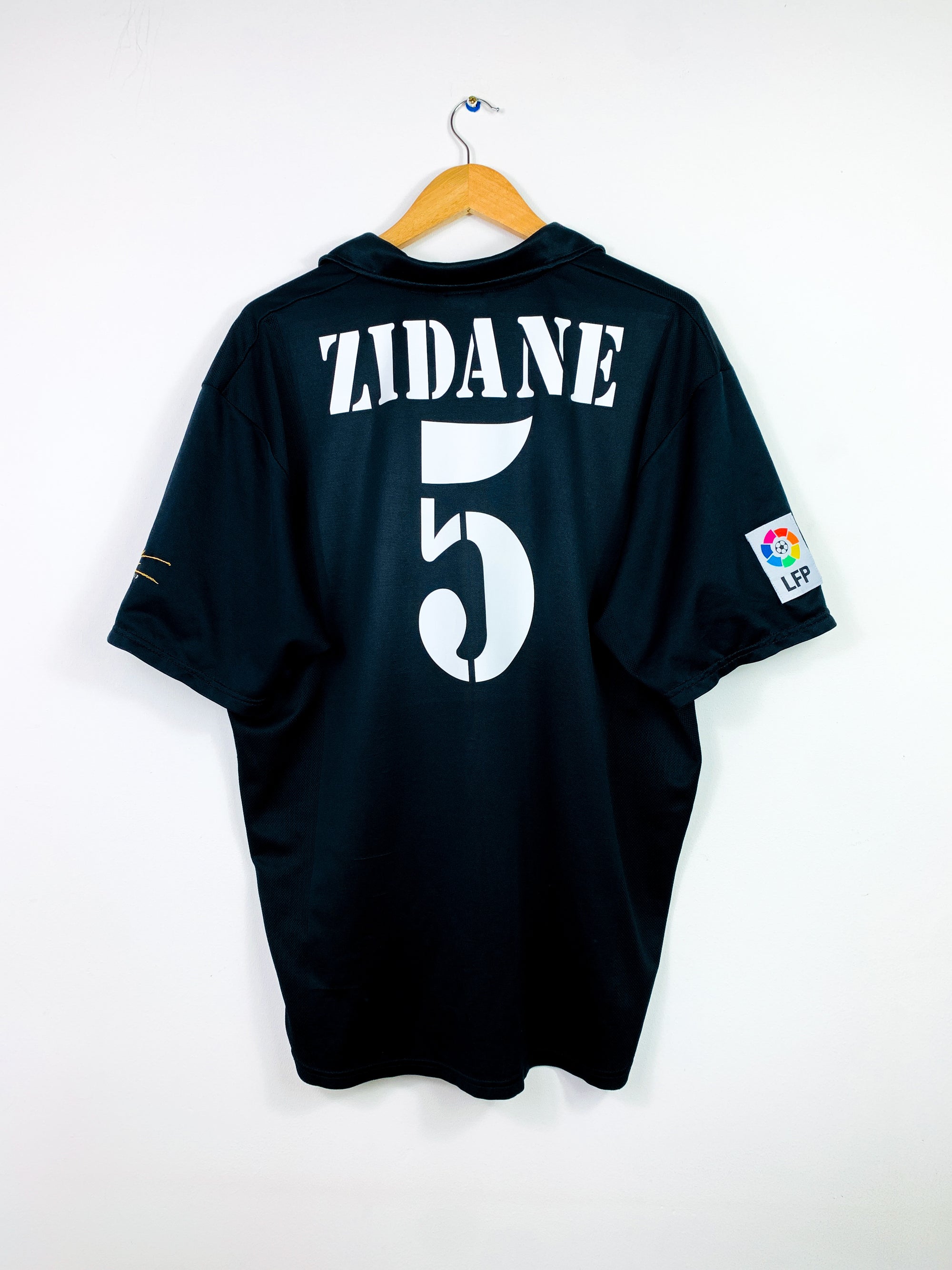 REAL MADRID 2002/2003 *CENTENARY* AWAY SHIRT #5 ZIDANE