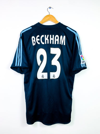 REAL MADRID 2003/2004 AWAY SHIRT #23 BECKHAM