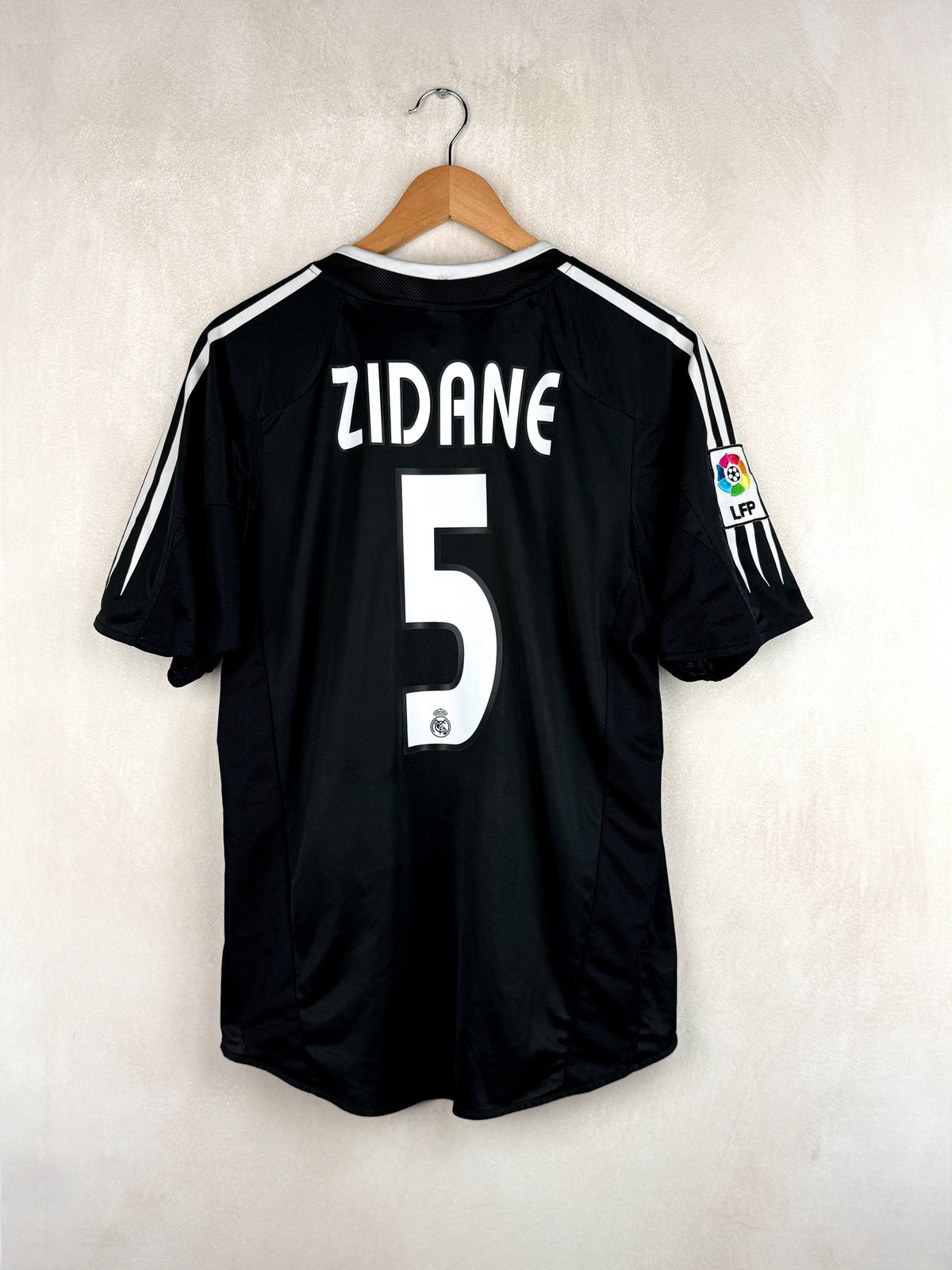 REAL MADRID 2004/2005 AWAY SHIRT #5 ZIDANE [S]