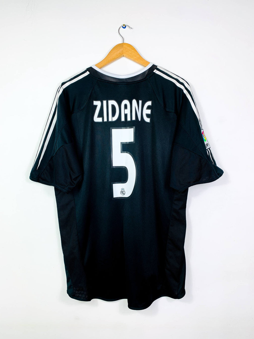 REAL MADRID 2004/2005 AWAY SHIRT #5 ZIDANE [XL]