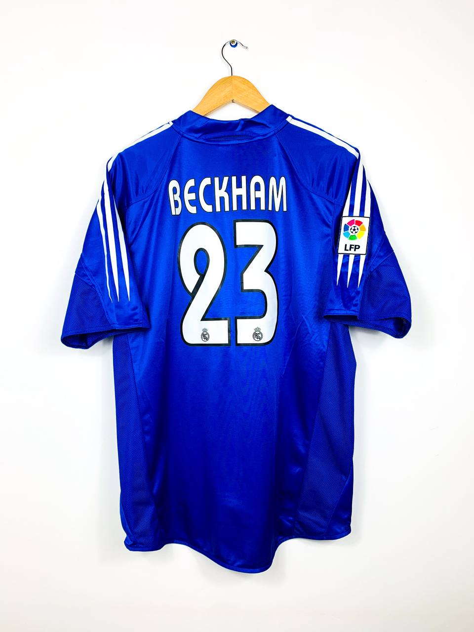 REAL MADRID 2004/2005 THIRD SHIRT #23 BECKHAM