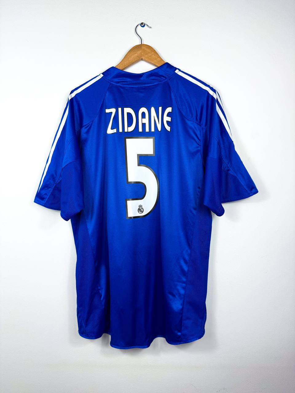 REAL MADRID 2004/2005 THIRD SHIRT #5 ZIDANE [XL]