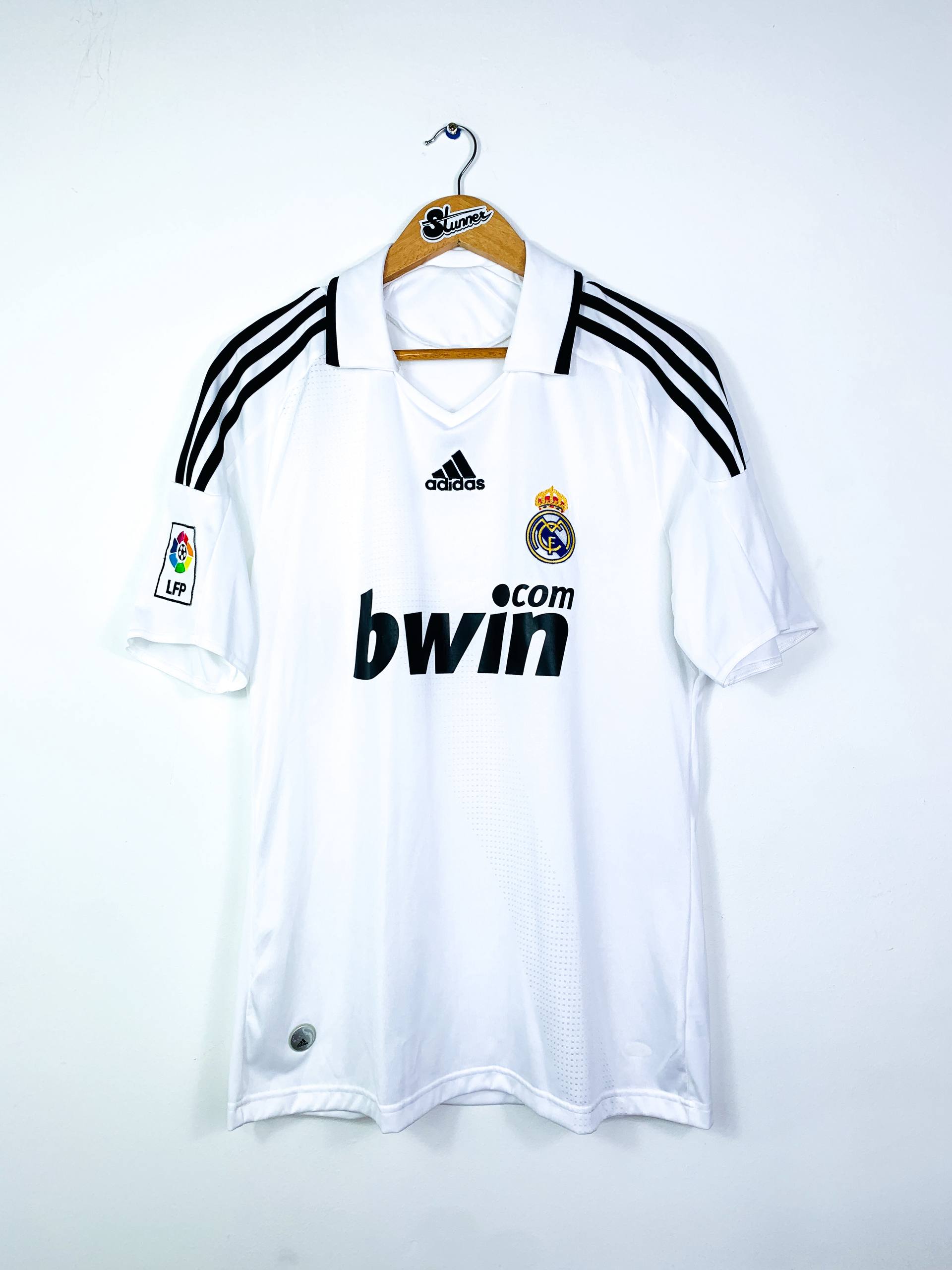 REAL MADRID 2008/2009 HOME SHIRT [M]
