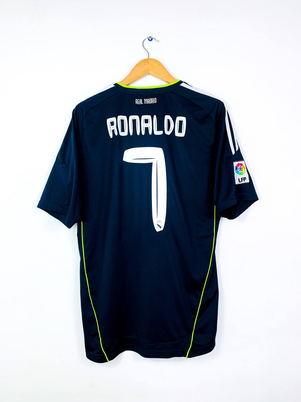 REAL MADRID 2010/2011 AWAY SHIRT #7 RONALDO [M/L]