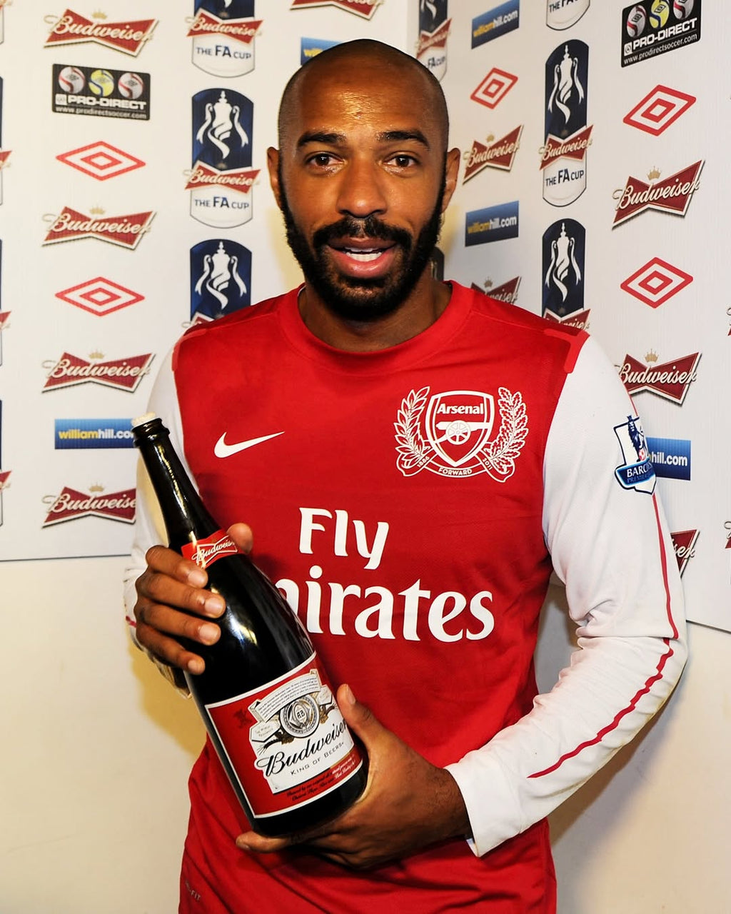 ARSENAL 2011/2012 HOME SHIRT *L/S* #12 HENRY [L]