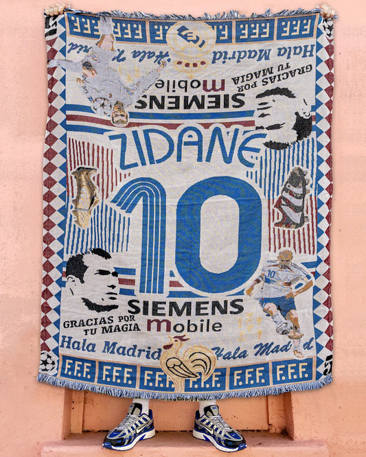 Woven Zidane Madridista / France Rug