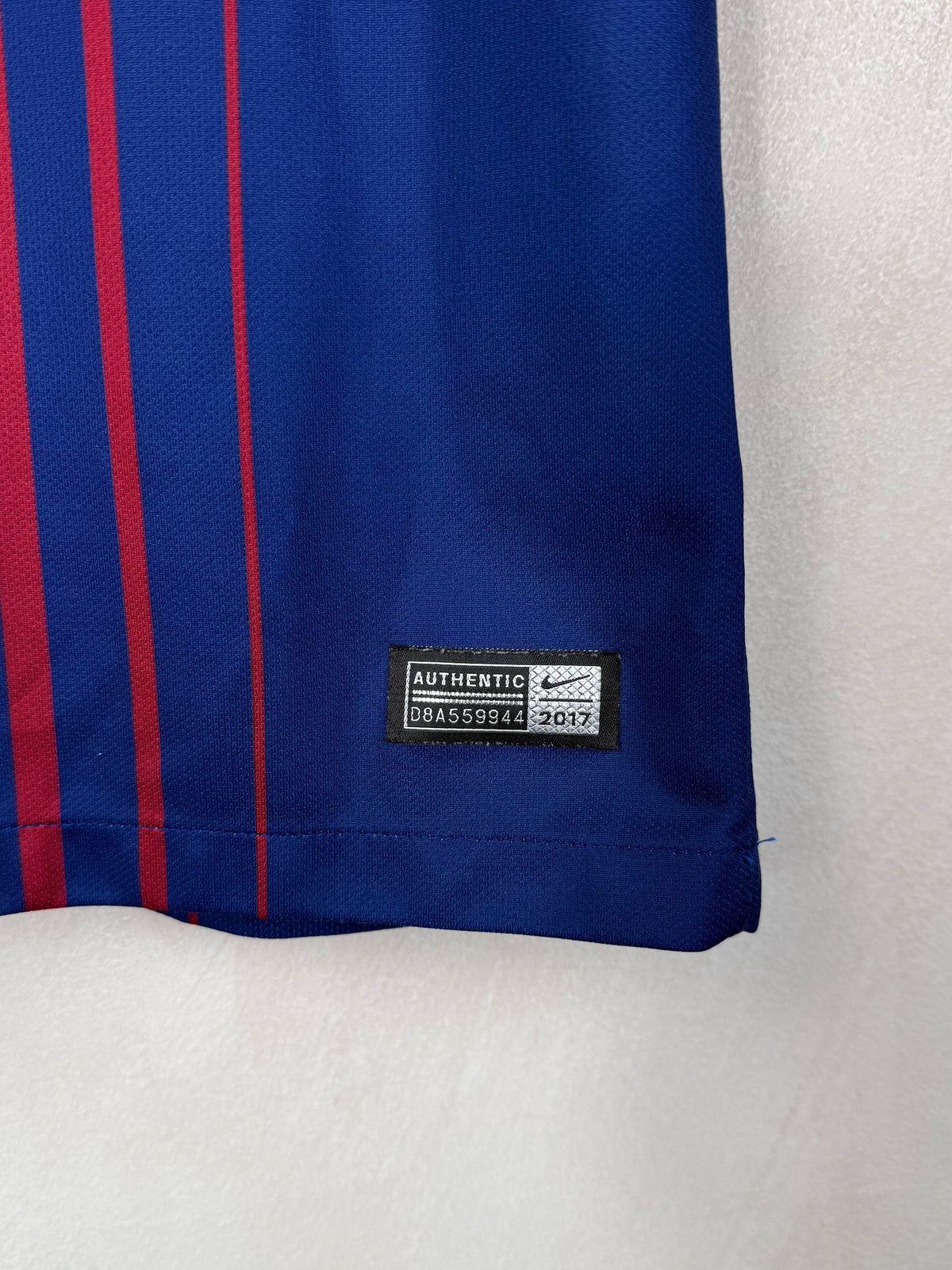 BARCELONA 2017/2018 HOME SHIRT #9 SUAREZ [M]